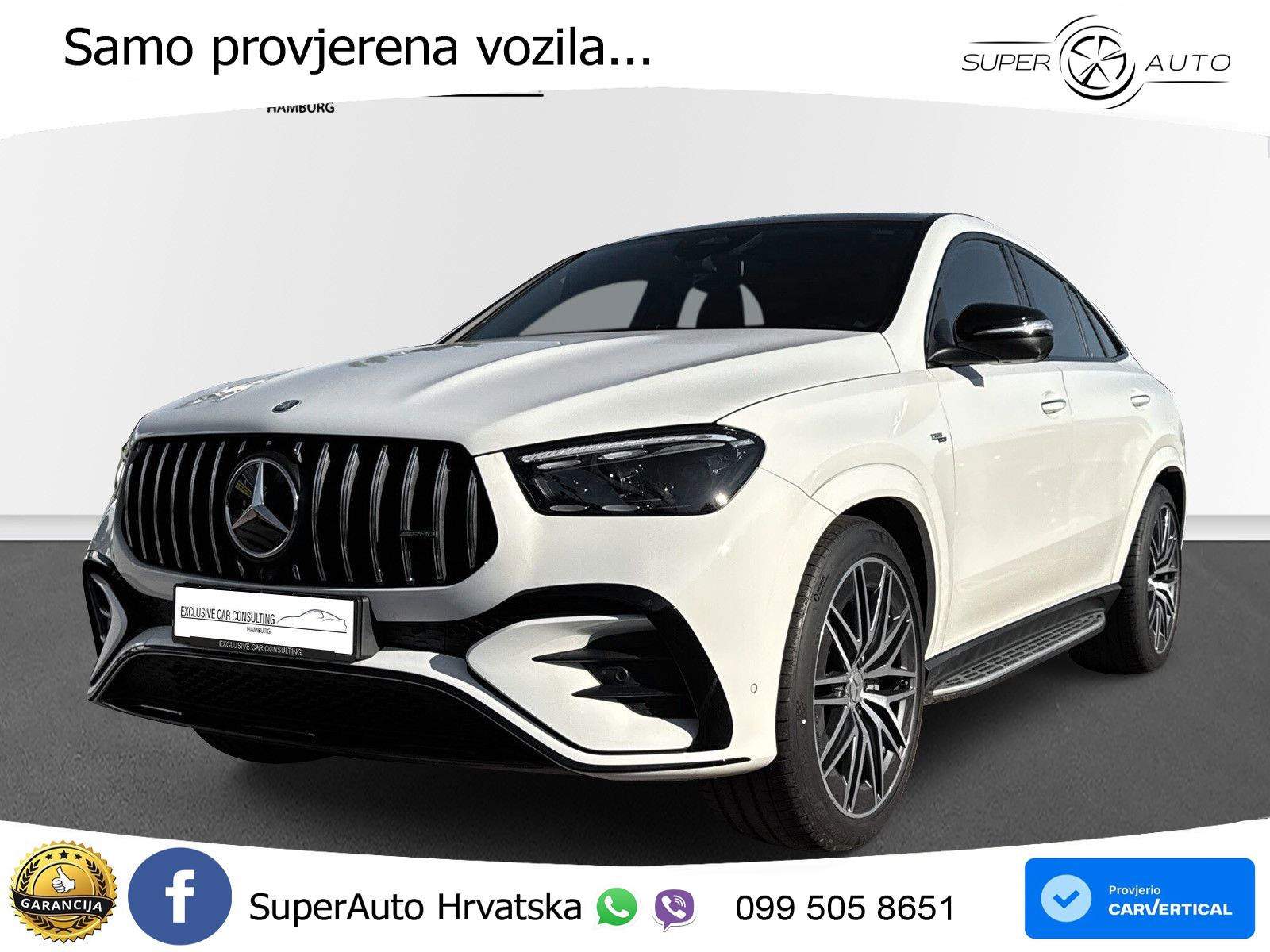 Mercedes AMG GLE Coupe 53 (435 KS) EQ Boost 4MATIC+ AMG SPEEDSHIFT TCT 9G LED+GR SJED+ACC