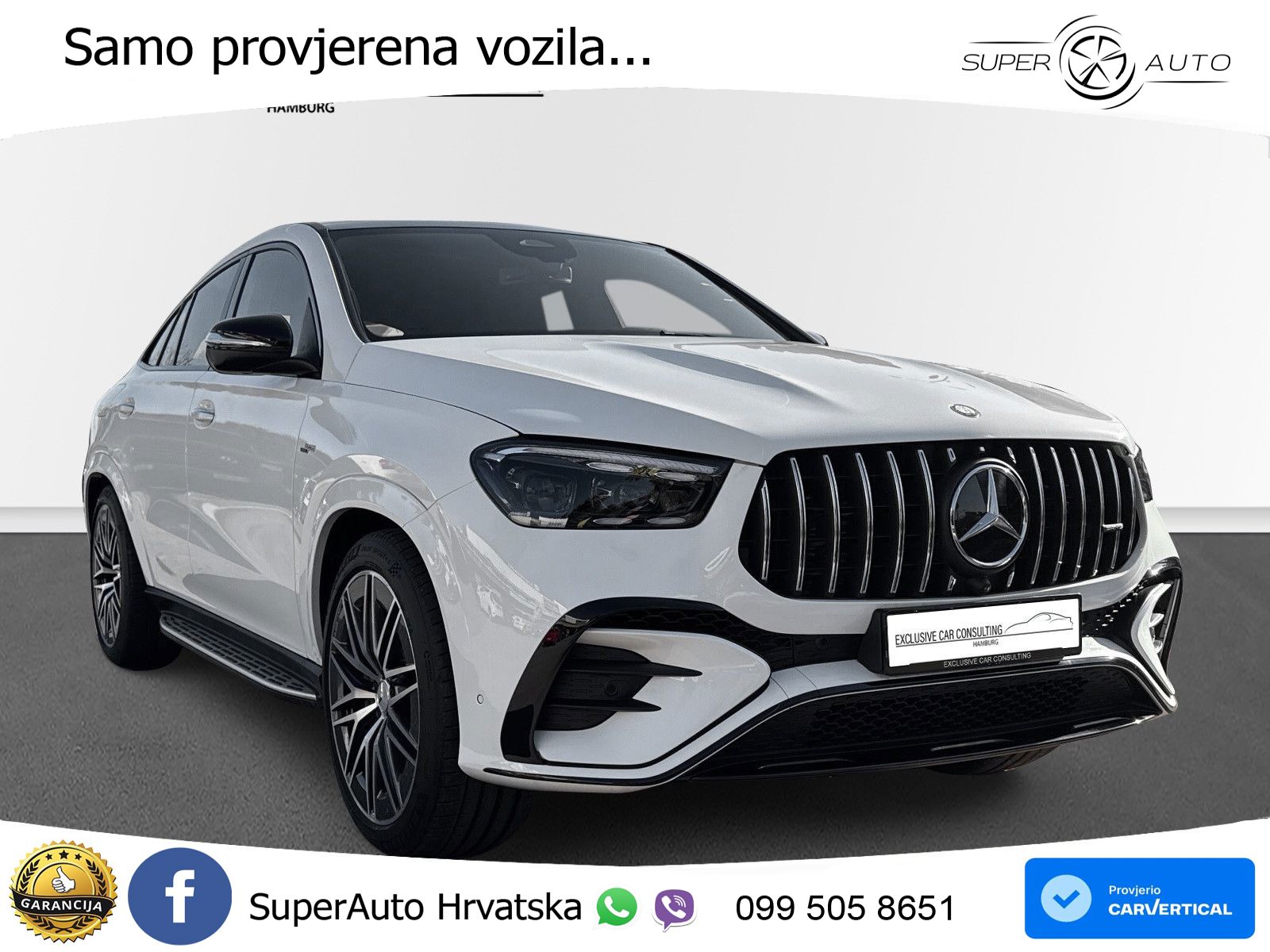 Mercedes AMG GLE Coupe 53 (435 KS) EQ Boost 4MATIC+ AMG SPEEDSHIFT TCT 9G LED+GR SJED+ACC