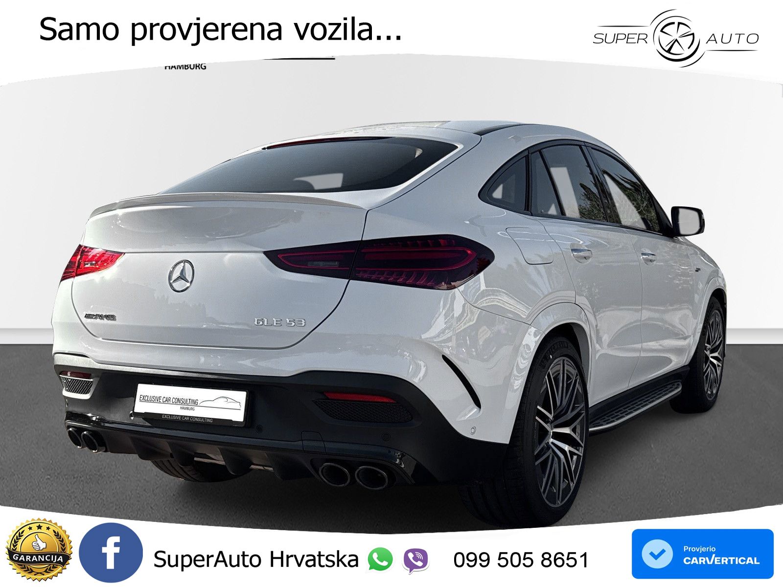 Mercedes AMG GLE Coupe 53 (435 KS) EQ Boost 4MATIC+ AMG SPEEDSHIFT TCT 9G LED+GR SJED+ACC