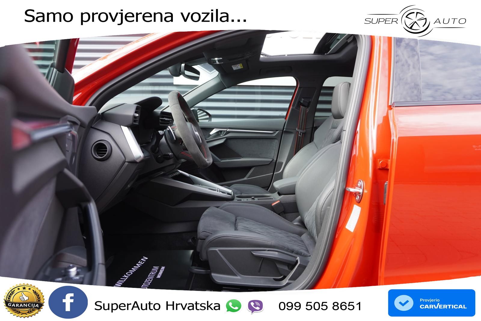 Audi RS3 Sportback 2.5 TFSI (400 KS) quattro S tronic
