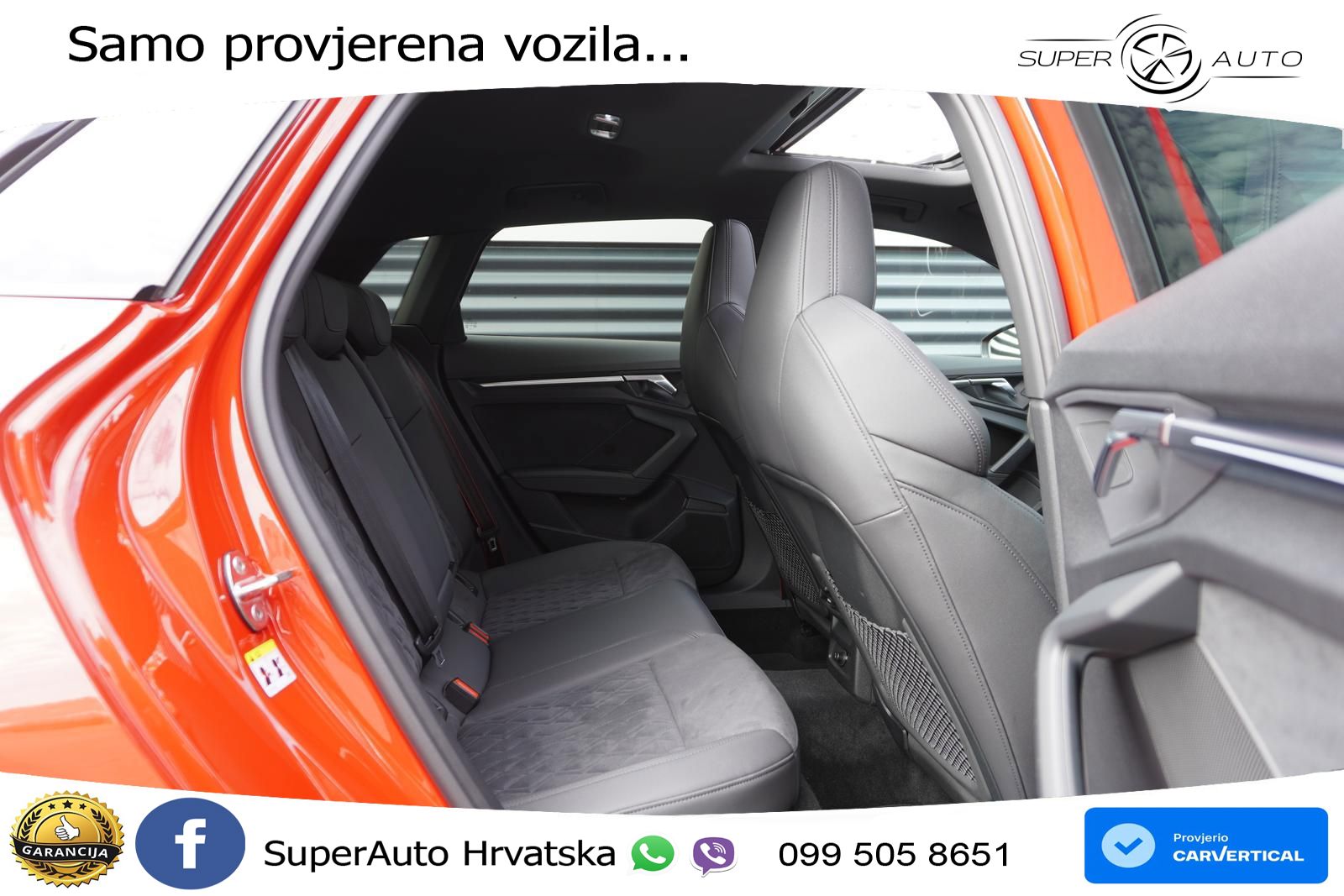 Audi RS3 Sportback 2.5 TFSI (400 KS) quattro S tronic
