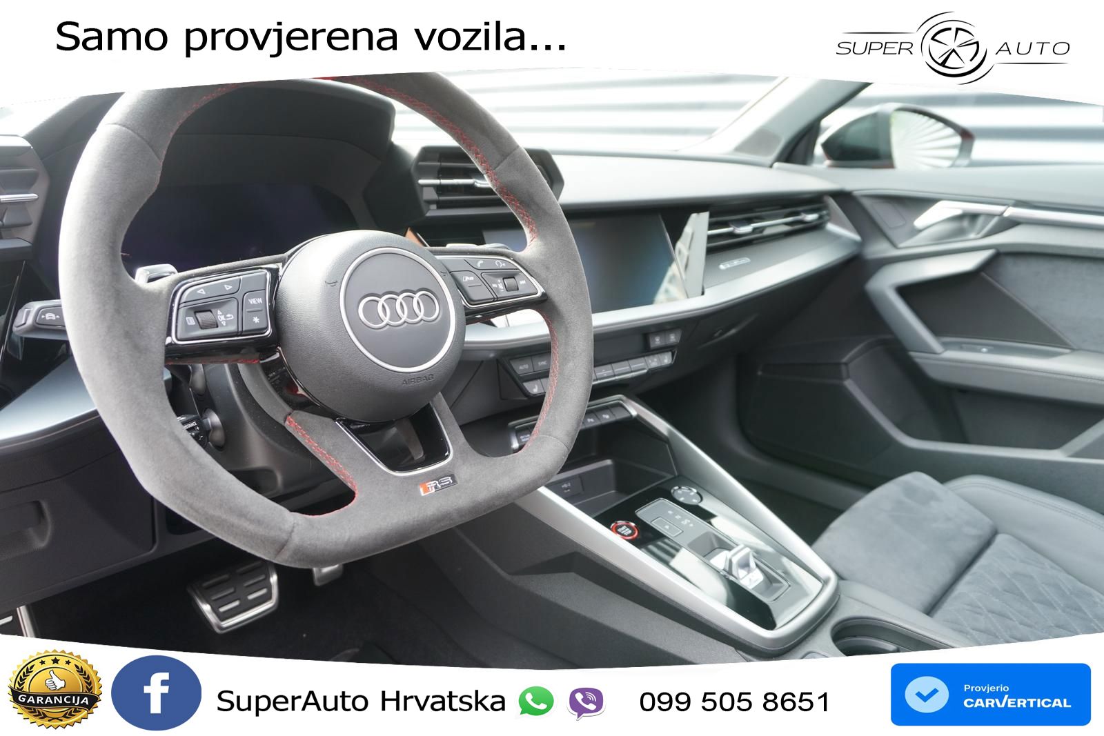 Audi RS3 Sportback 2.5 TFSI (400 KS) quattro S tronic