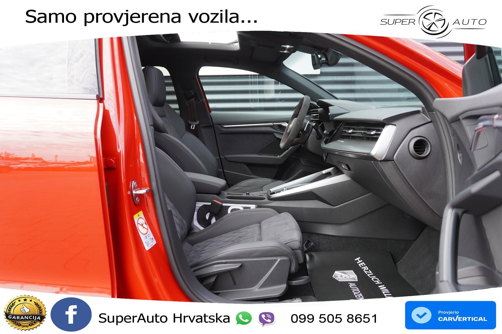 Audi RS3 Sportback 2.5 TFSI (400 KS) quattro S tronic