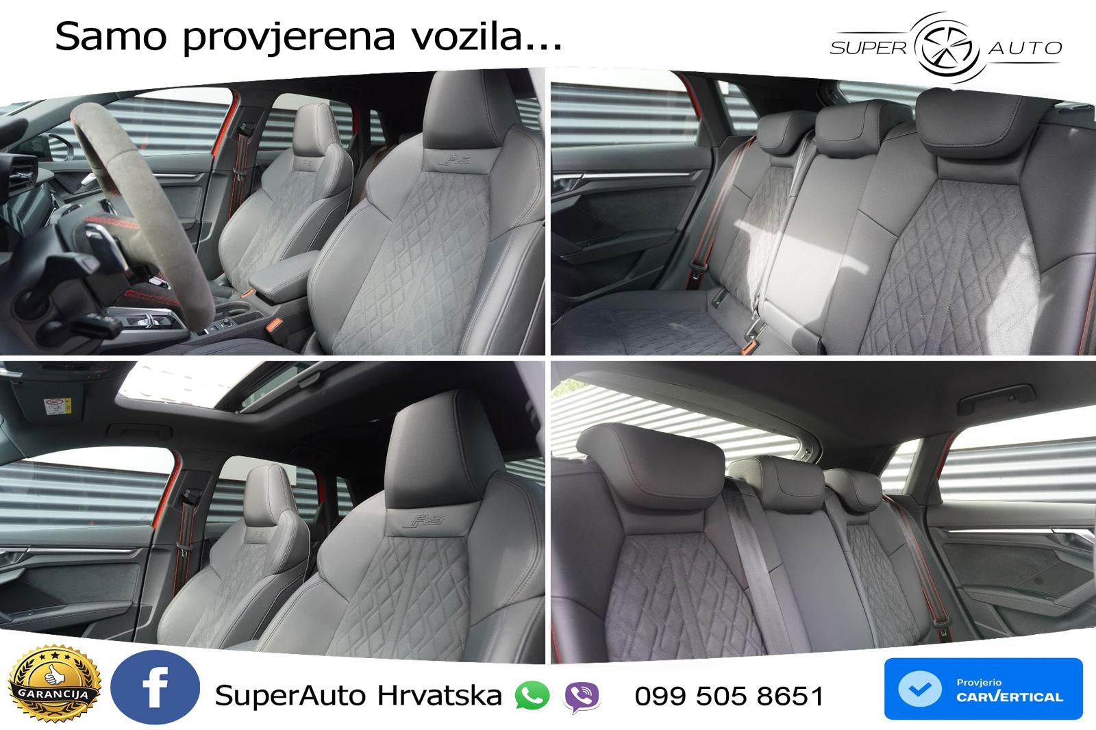 Audi RS3 Sportback 2.5 TFSI (400 KS) quattro S tronic