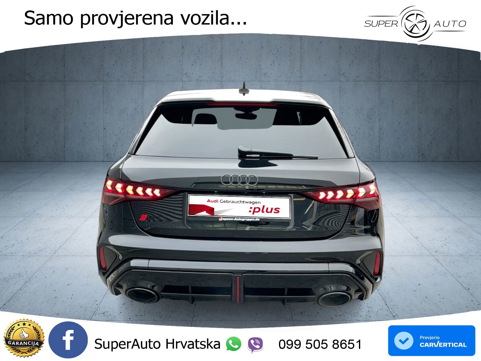 Audi RS3 Sportback 2.5 TFSI (400 KS) quattro S tronic LED+GR SJED+ACC