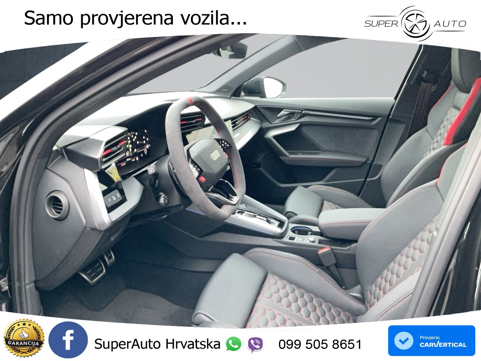 Audi RS3 Sportback 2.5 TFSI (400 KS) quattro S tronic LED+GR SJED+ACC