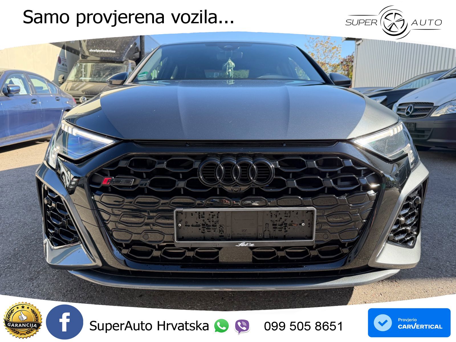 Audi RS3 Sedan 2.5 TFSI (400 KS) quattro S tronic LED+GR SJED+ACC