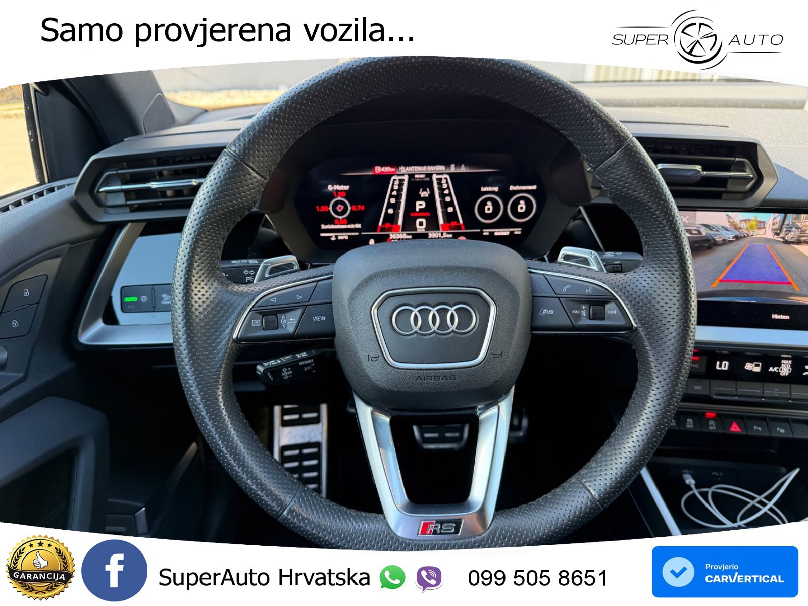 Audi RS3 Sedan 2.5 TFSI (400 KS) quattro S tronic LED+GR SJED+ACC
