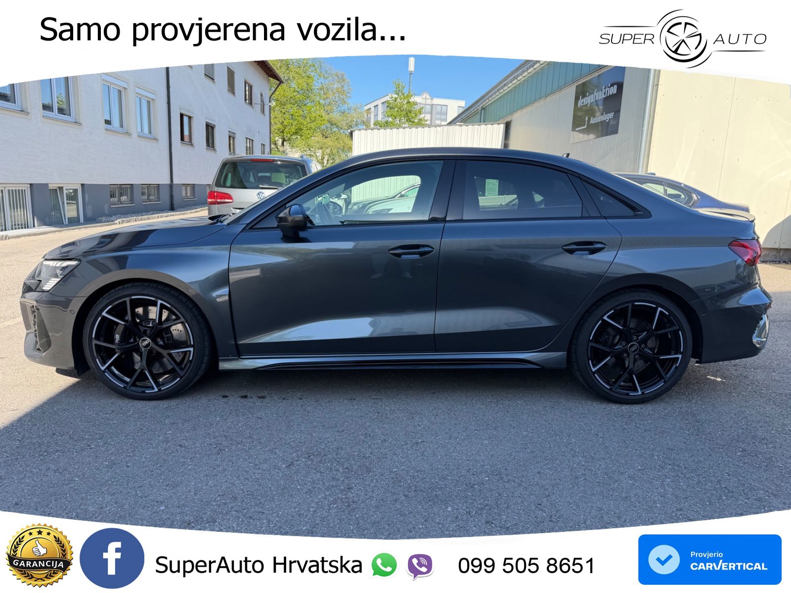 Audi RS3 Sedan 2.5 TFSI (400 KS) quattro S tronic LED+GR SJED+ACC