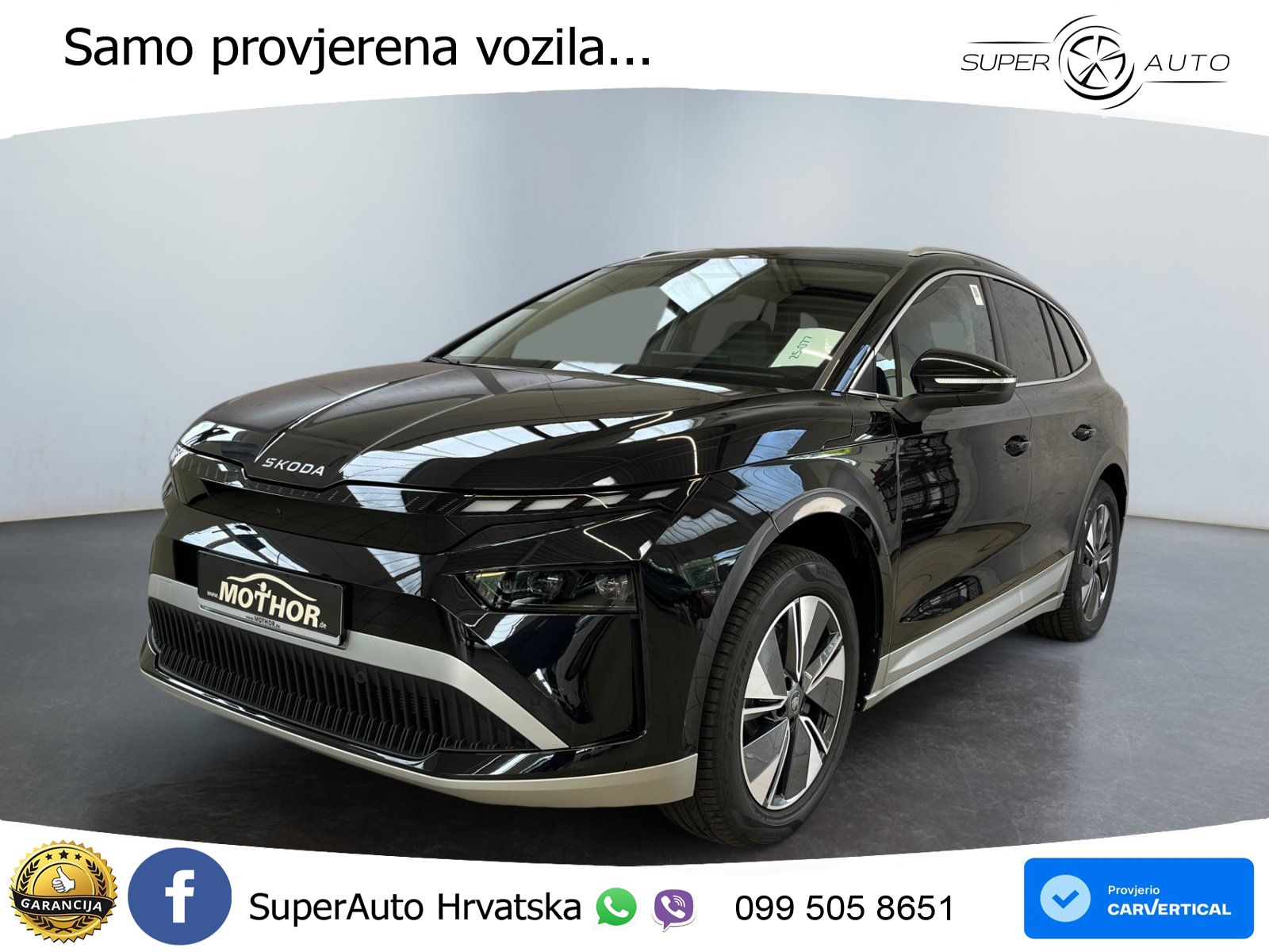 Škoda Enyaq 85x 82 kWh (286 KS) AWD