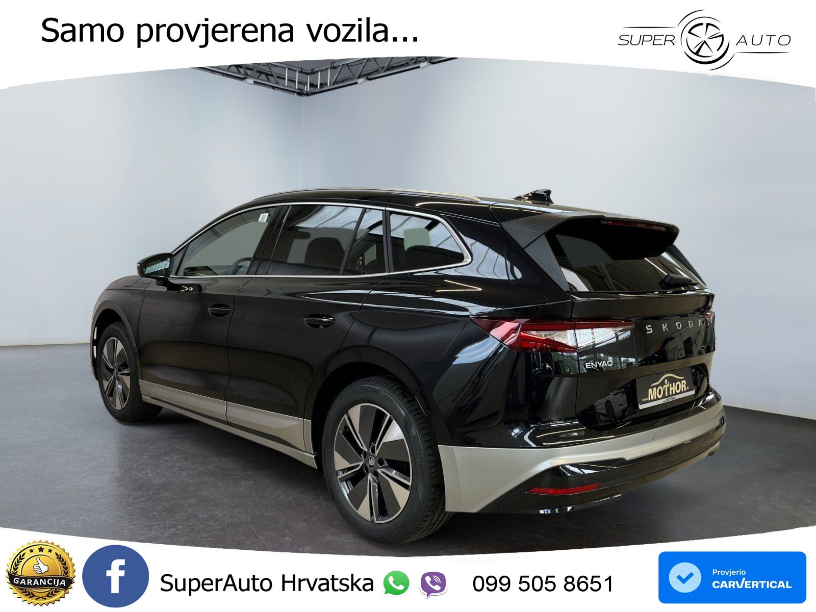 Škoda Enyaq 85x 82 kWh (286 KS) AWD