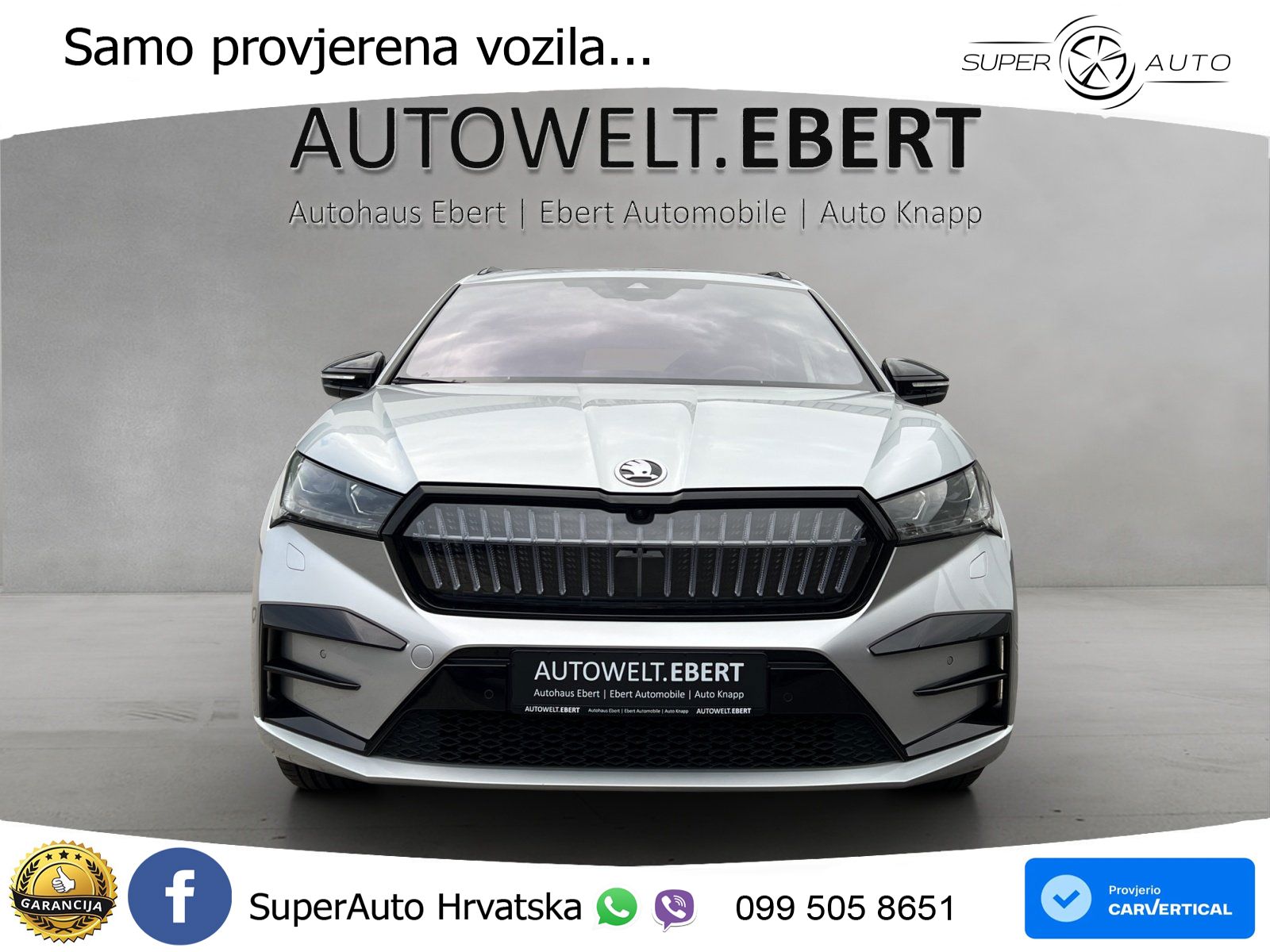 Škoda Enyaq iV RS 82 kWh (299 KS) AWD Lounge LED+GR SJED+ACC