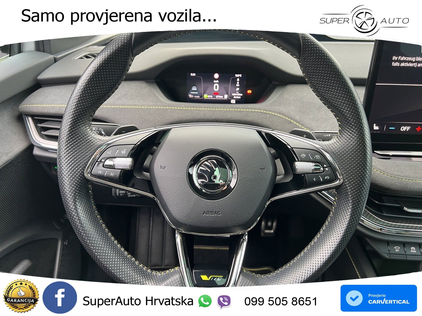 Škoda Enyaq iV RS 82 kWh (299 KS) AWD Lounge LED+GR SJED+ACC