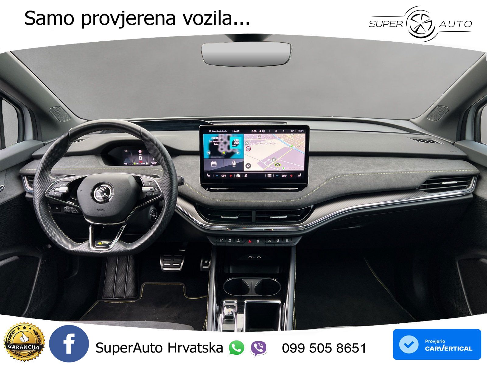 Škoda Enyaq iV RS 82 kWh (299 KS) AWD Lounge LED+GR SJED+ACC