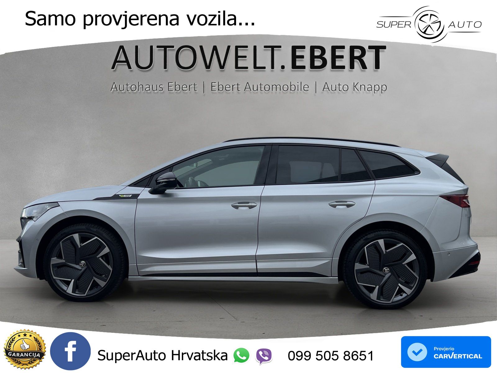 Škoda Enyaq iV RS 82 kWh (299 KS) AWD Lounge LED+GR SJED+ACC