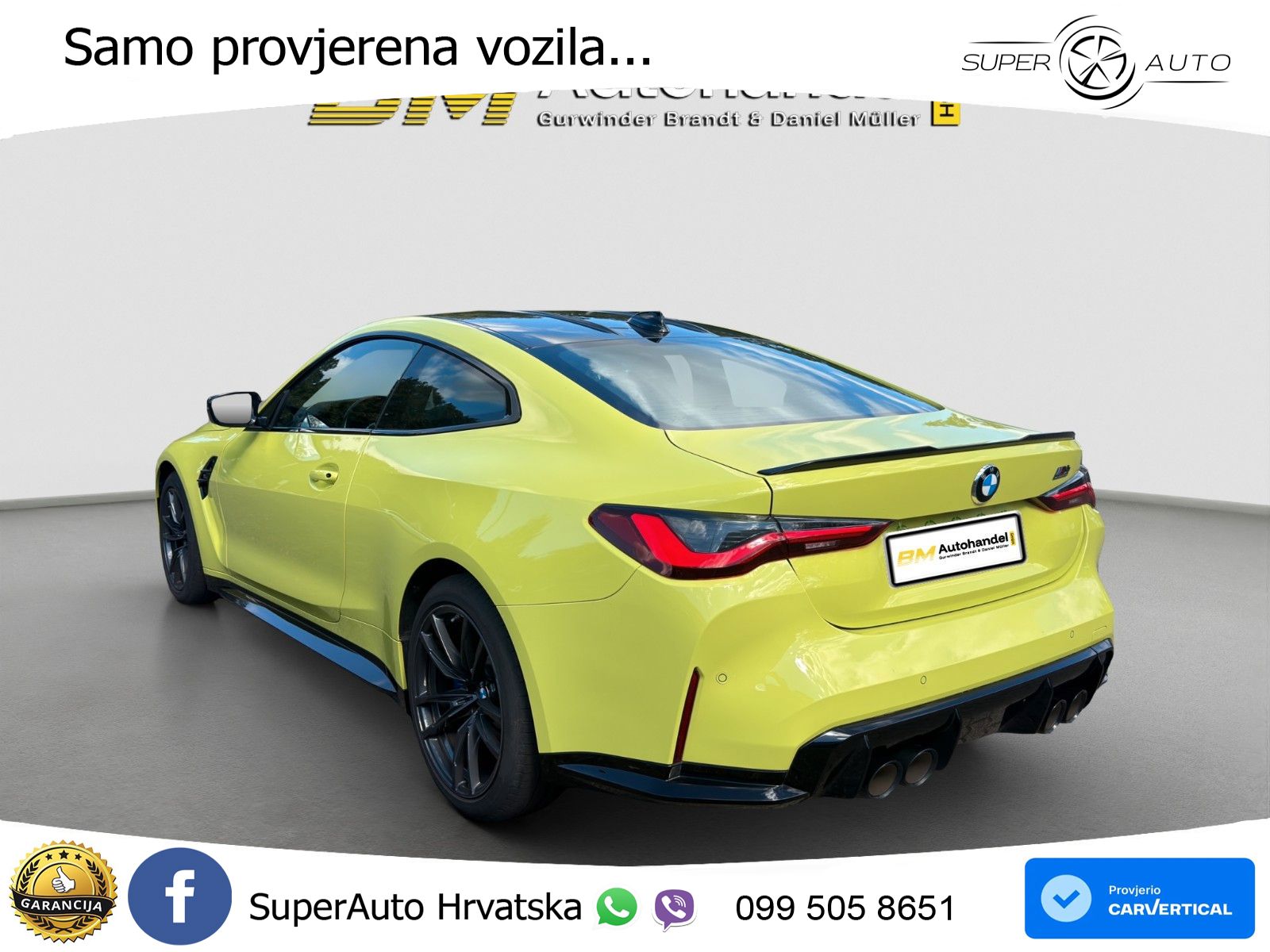 BMW M4 Competition 3.0 (510 KS) Steptronic