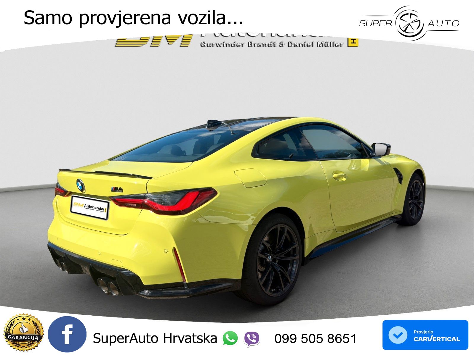 BMW M4 Competition 3.0 (510 KS) Steptronic