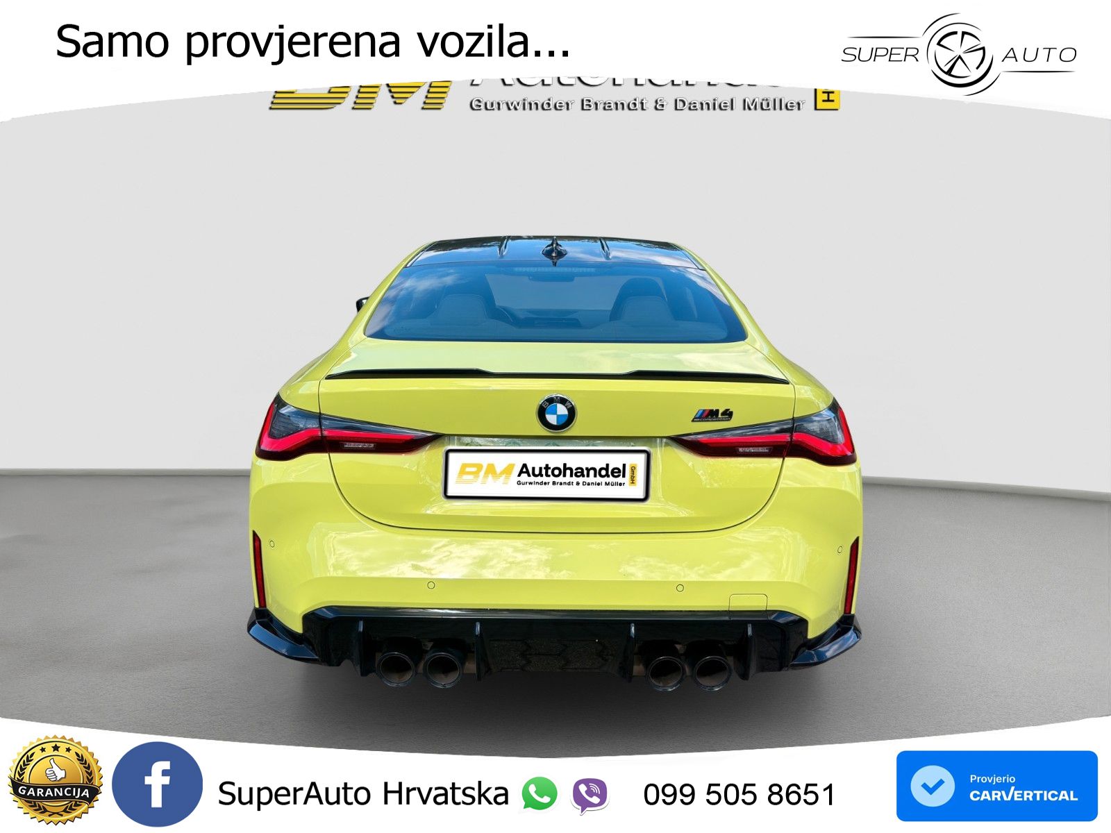 BMW M4 Competition 3.0 (510 KS) Steptronic