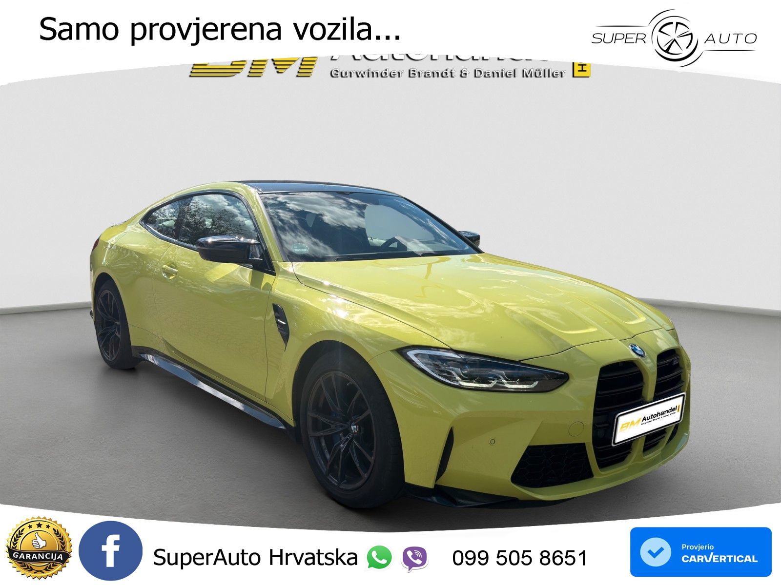 BMW M4 Competition 3.0 (510 KS) Steptronic