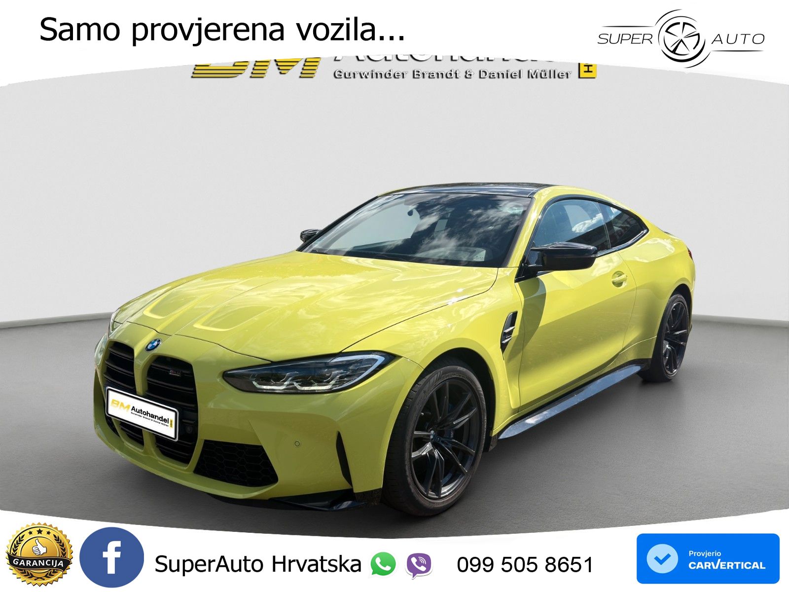 BMW M4 Competition 3.0 (510 KS) Steptronic