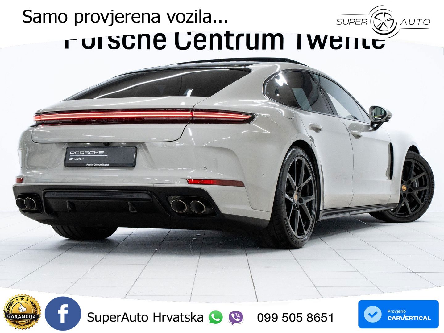 Porsche Panamera 4 2.9 V6 (470 KS) E-Hybrid PDK LED+GR SJED+ACC