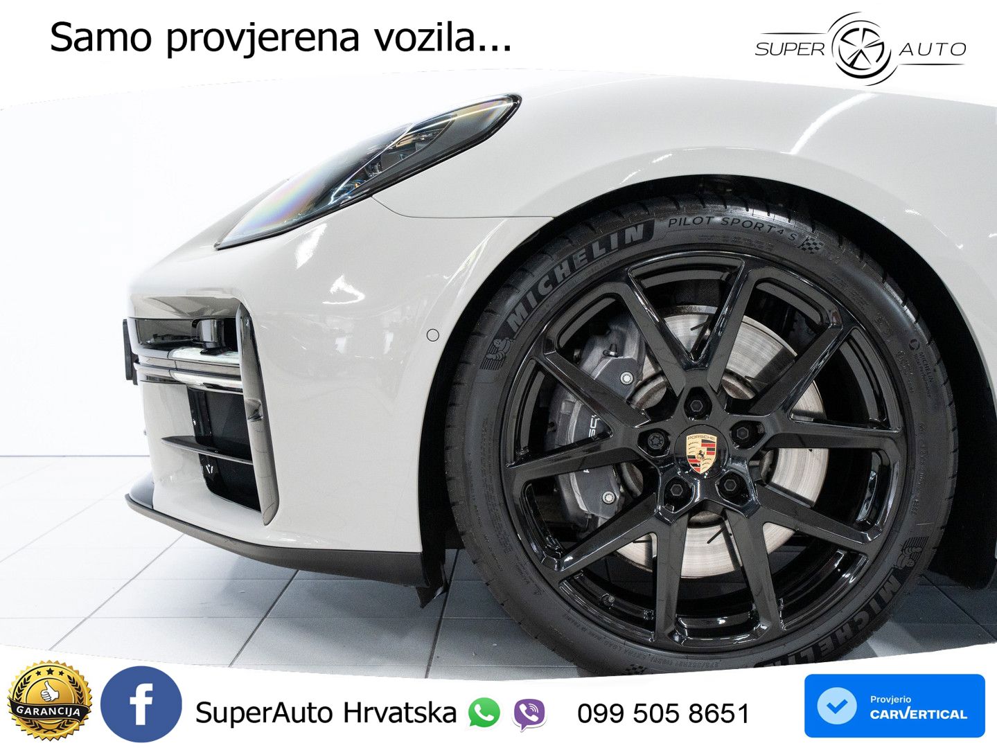 Porsche Panamera 4 2.9 V6 (470 KS) E-Hybrid PDK LED+GR SJED+ACC