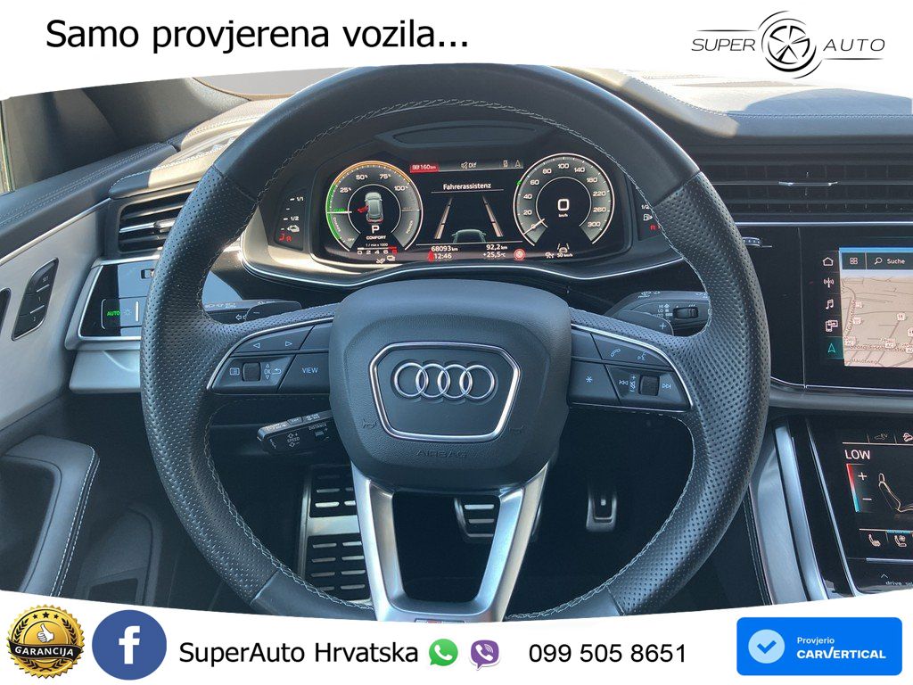 Audi Q8 55 TFSIe V6 (381 KS) quattro tiptronic LED+GR SJED+ACC