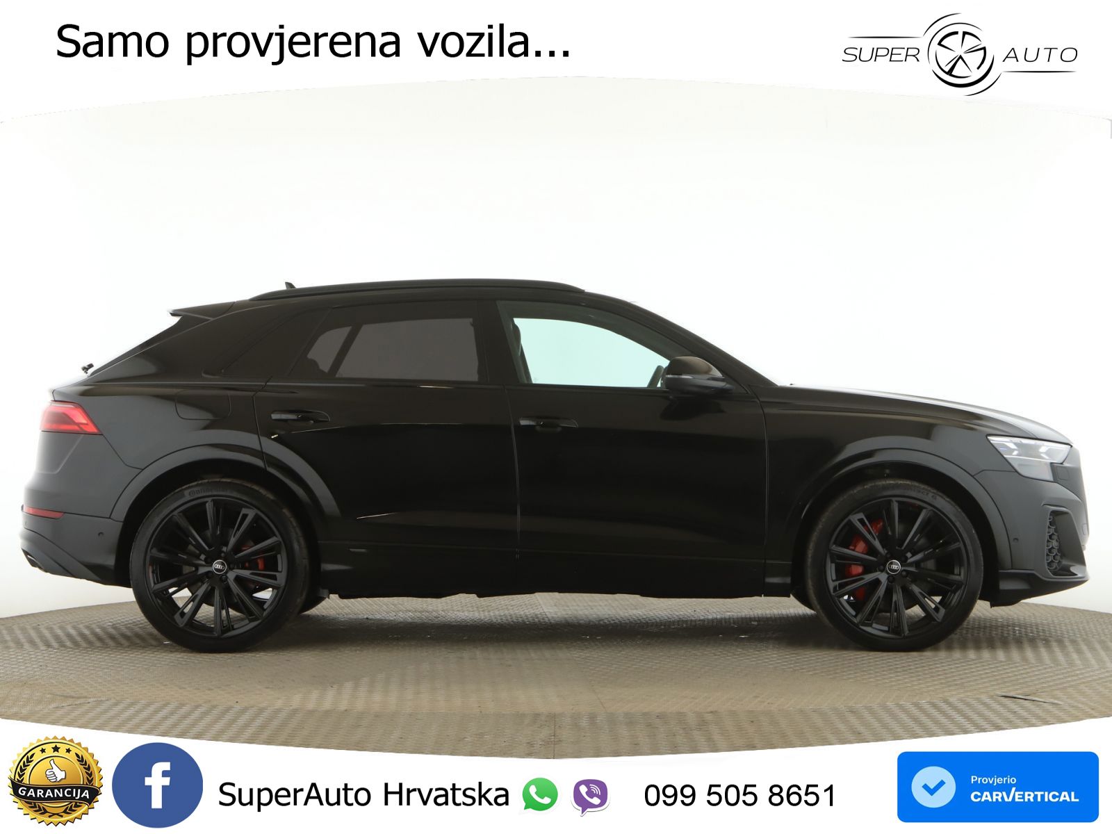 Audi Q8 55 TFSIe V6 (394 KS) quattro Tiptronic S line LED+GR SJED+ACC