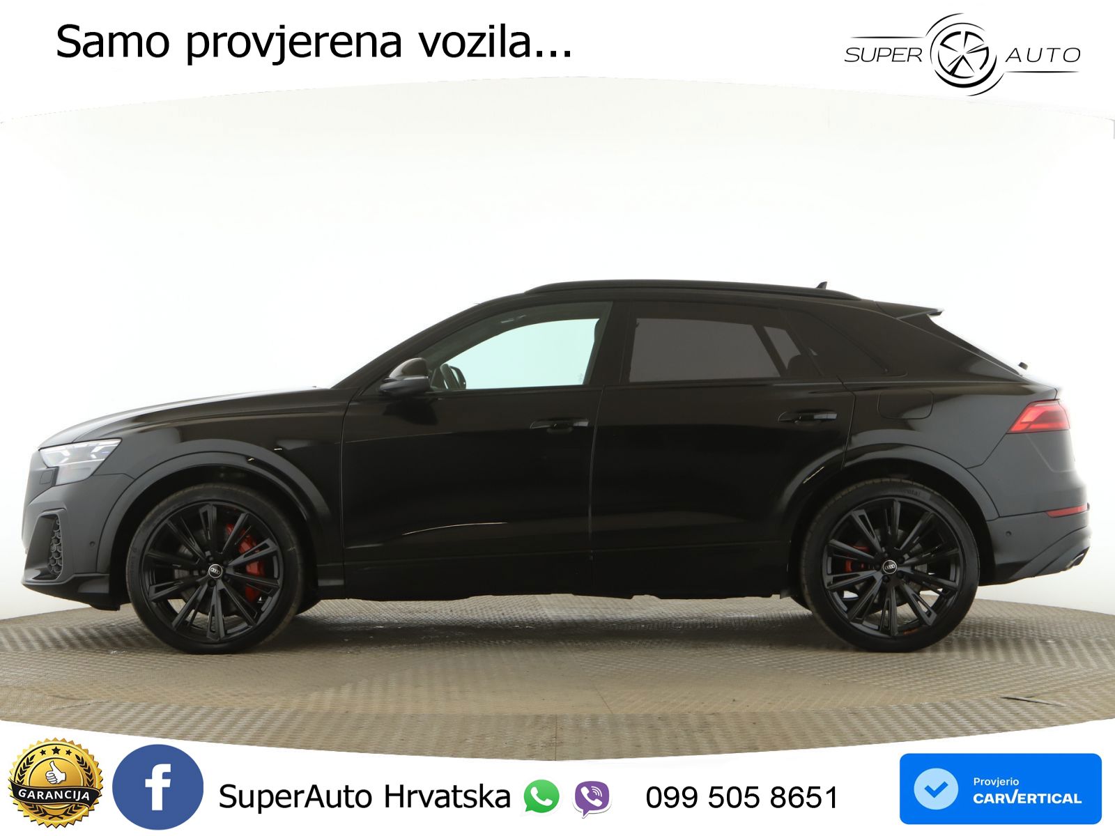 Audi Q8 55 TFSIe V6 (394 KS) quattro Tiptronic S line LED+GR SJED+ACC