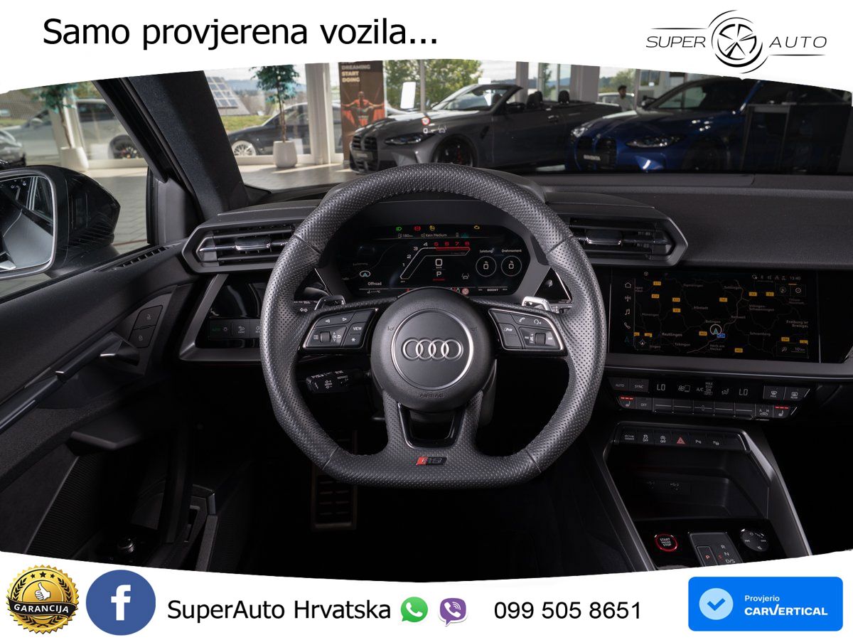 Audi RS3 Sedan 2.5 TFSI (400 KS) quattro S tronic LED+GR SJED+ACC
