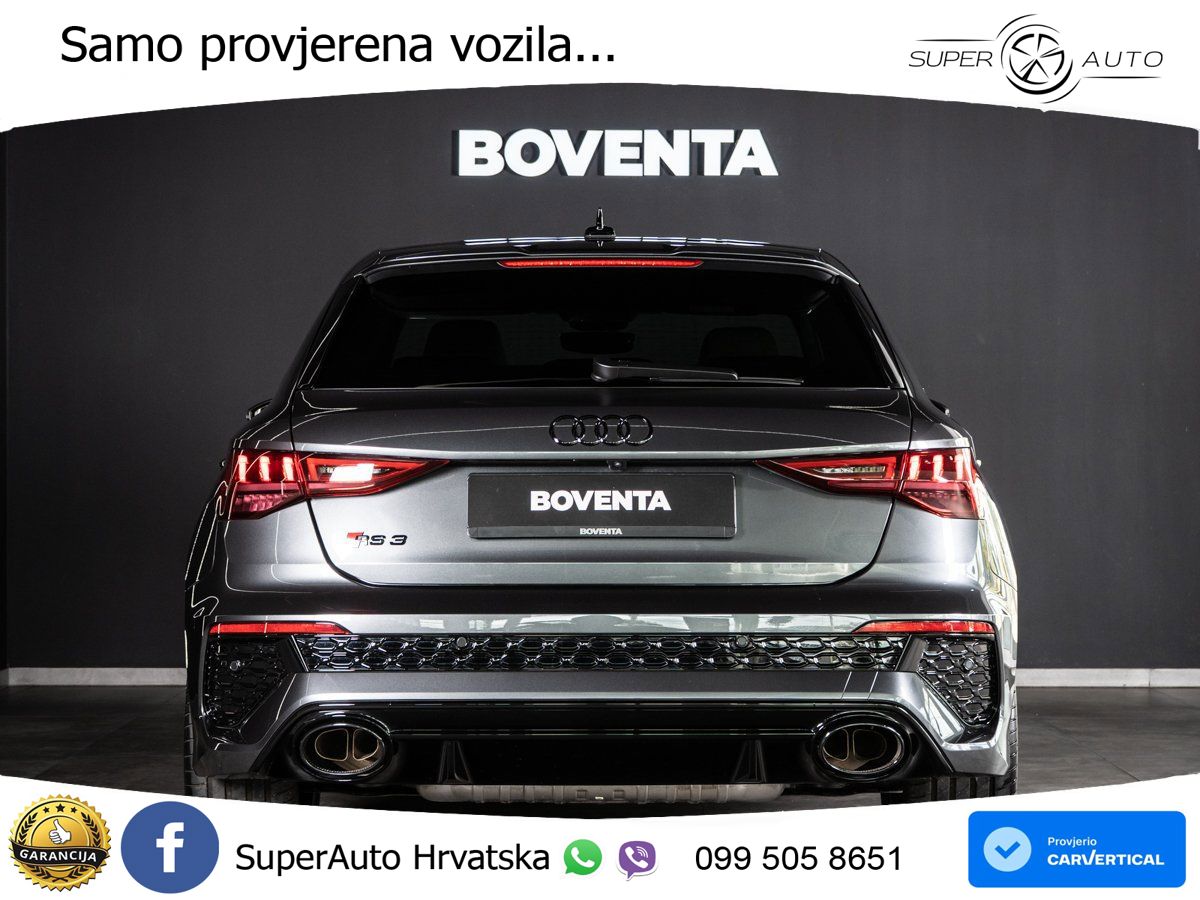 Audi RS3 Sedan 2.5 TFSI (400 KS) quattro S tronic LED+GR SJED+ACC