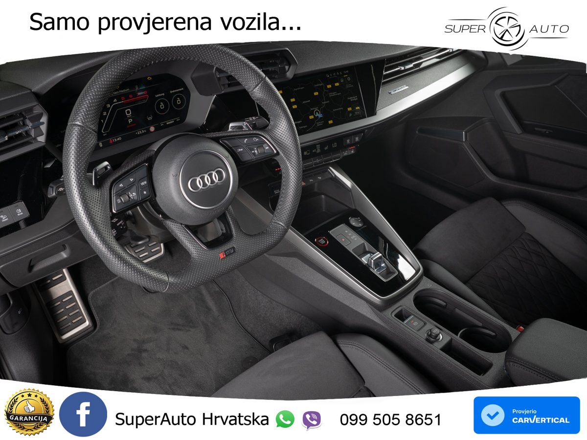 Audi RS3 Sedan 2.5 TFSI (400 KS) quattro S tronic LED+GR SJED+ACC
