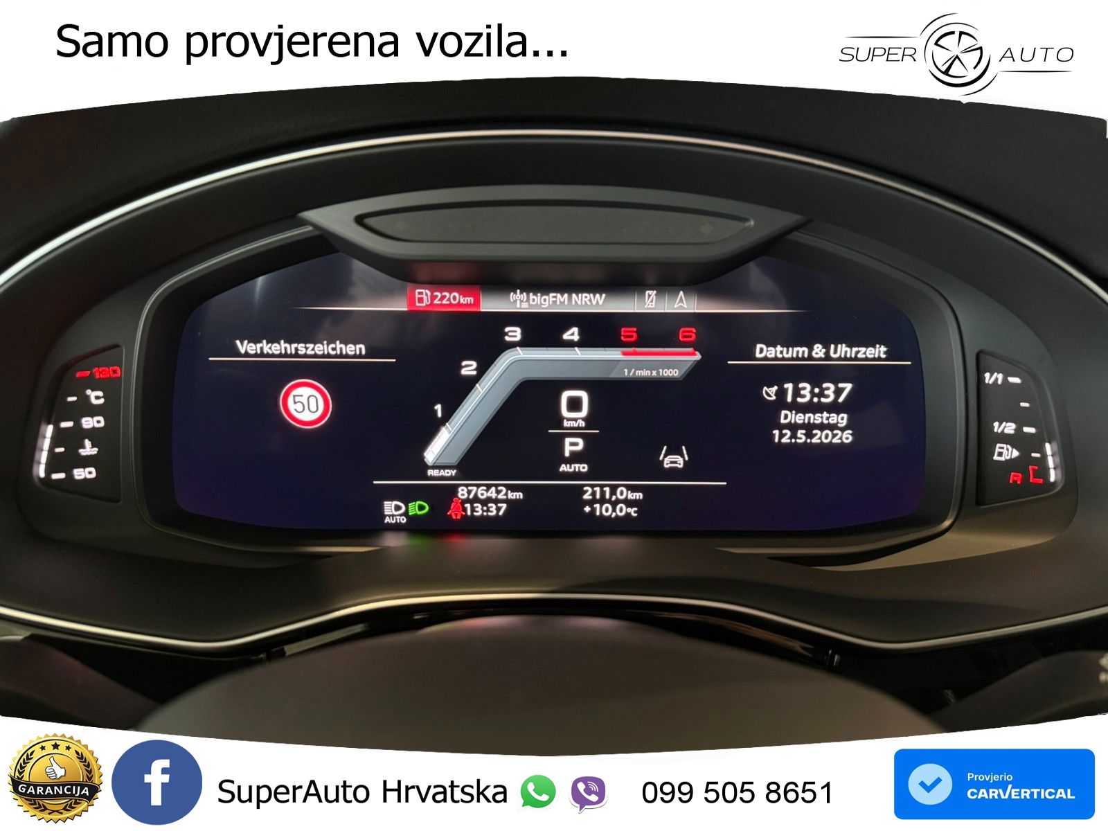 Audi Q8 50 TDI V6 (286 KS) quattro Tiptronic