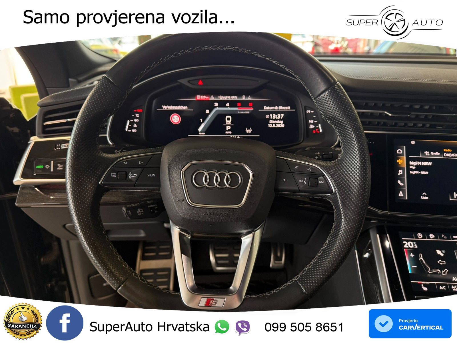 Audi Q8 50 TDI V6 (286 KS) quattro Tiptronic