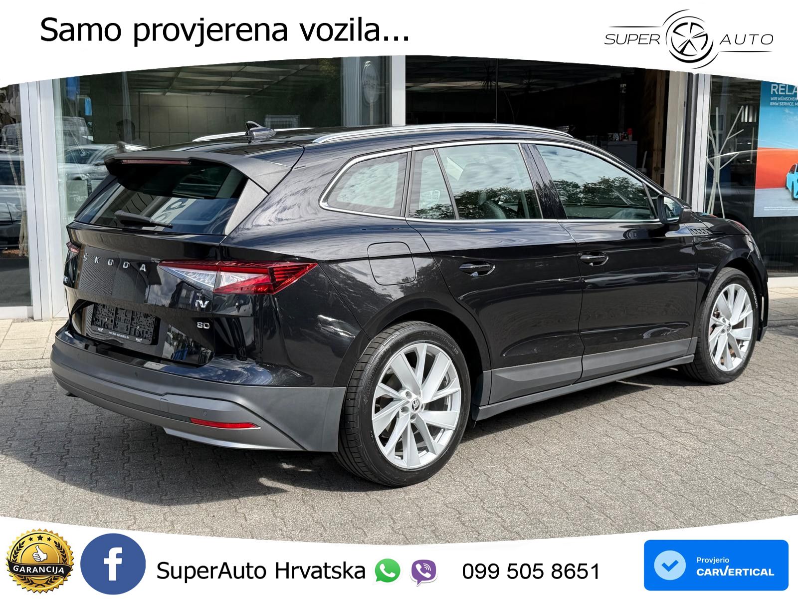 Škoda Enyaq iV 80 82 kWh (204 KS) Suite LED+GR SJED+ACC