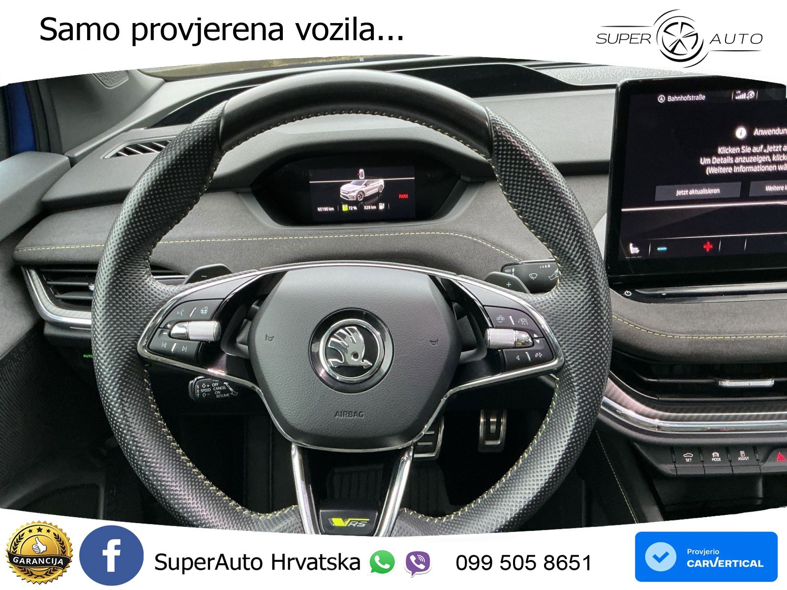 Škoda Enyaq Coupe iV RS 82 kWh (299 KS) AWD LED+GR SJED+ACC