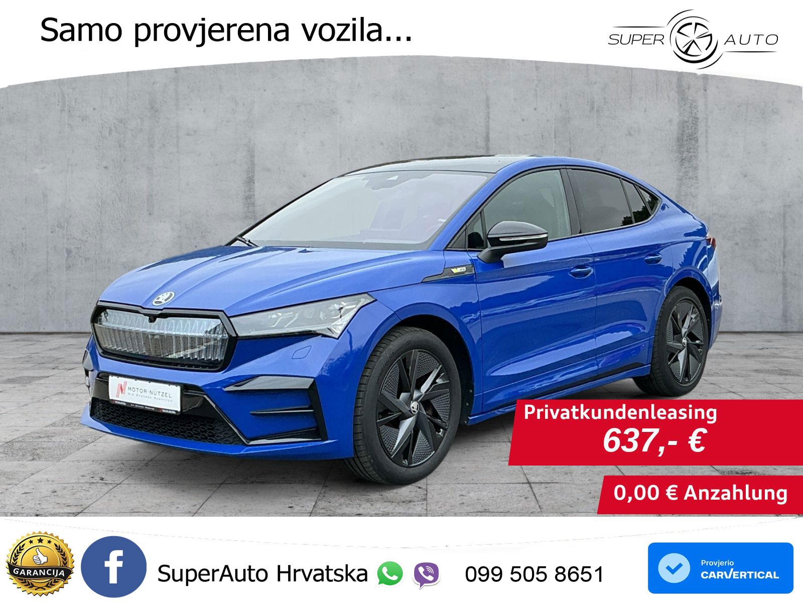Škoda Enyaq Coupe iV RS 82 kWh (299 KS) AWD LED+GR SJED+ACC