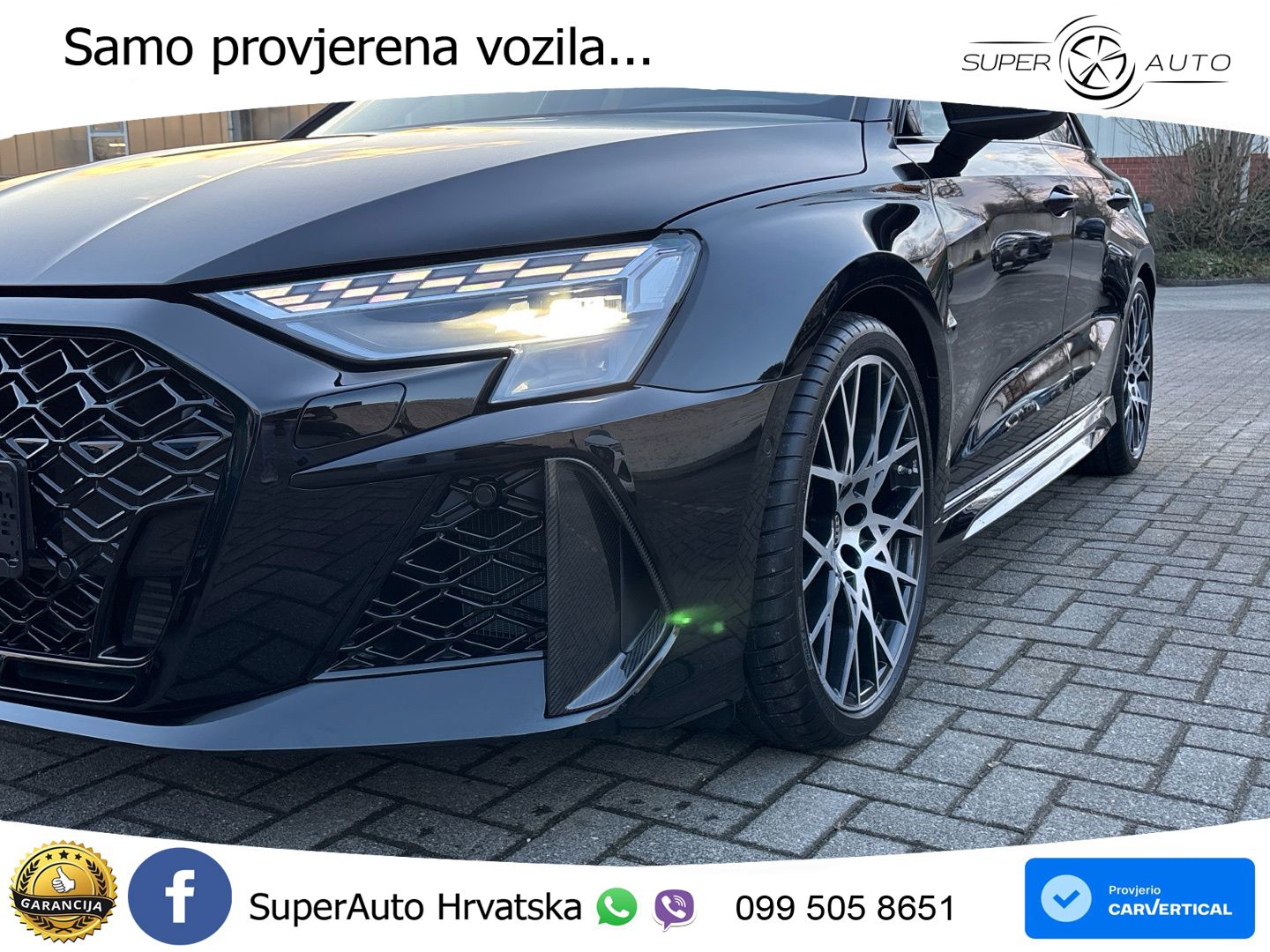 Audi RS3 Sedan 2.5 TFSI (400 KS) quattro S tronic LED+GR SJED+ACC
