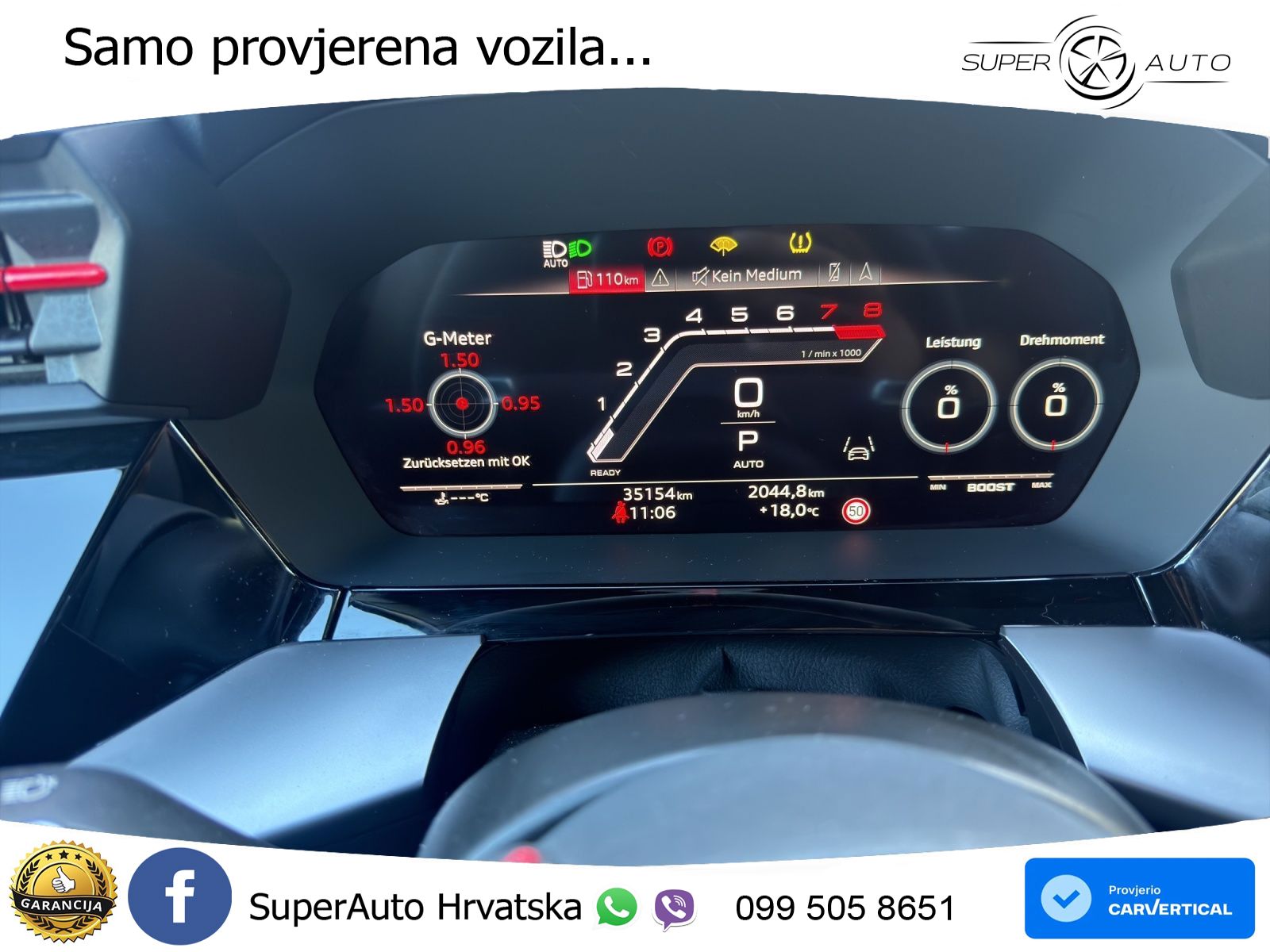 Audi RS3 Sportback 2.5 TFSI (400 KS) quattro S tronic LED+GR SJED+ACC