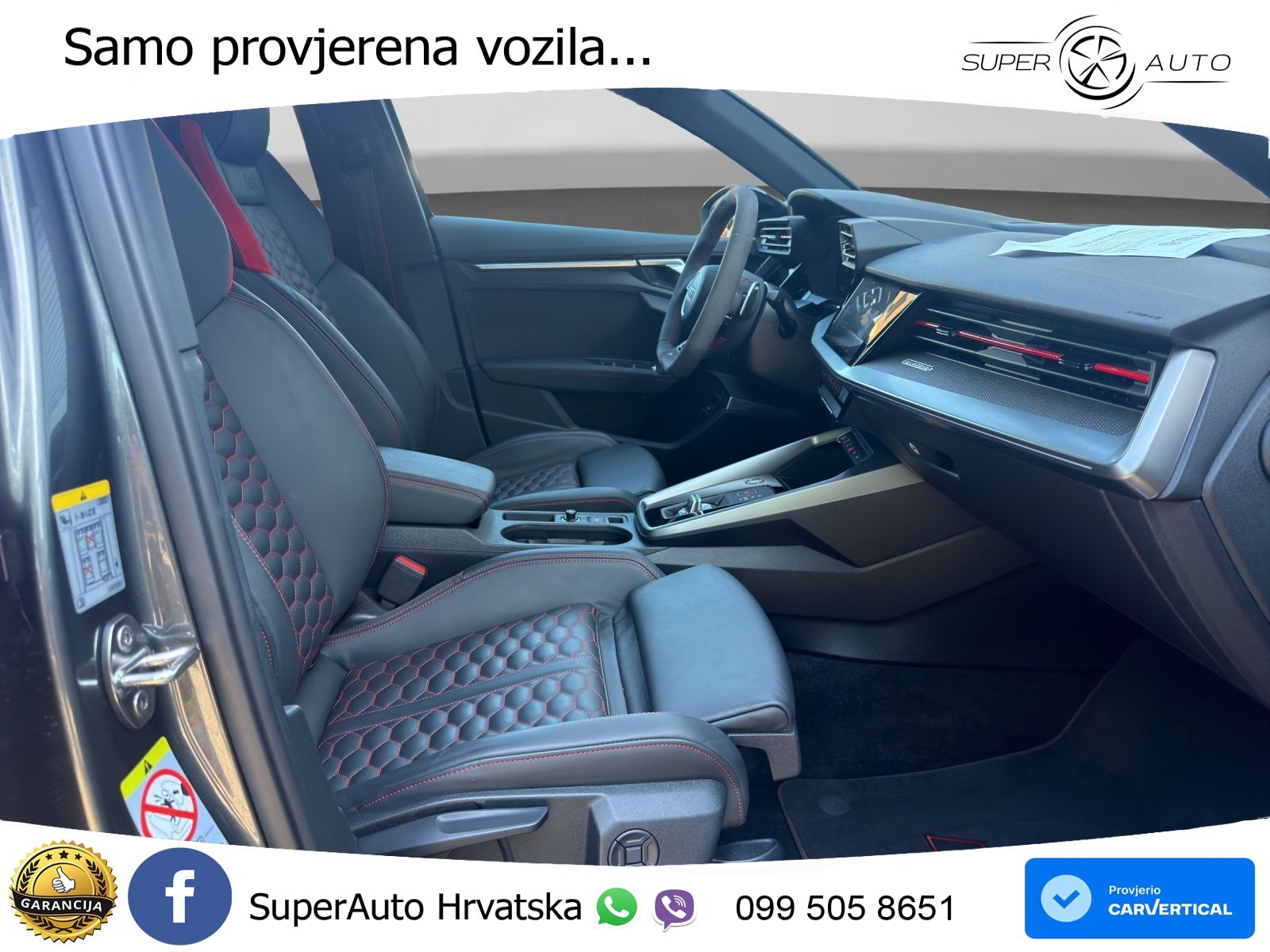 Audi RS3 Sportback 2.5 TFSI (400 KS) quattro S tronic LED+GR SJED+ACC