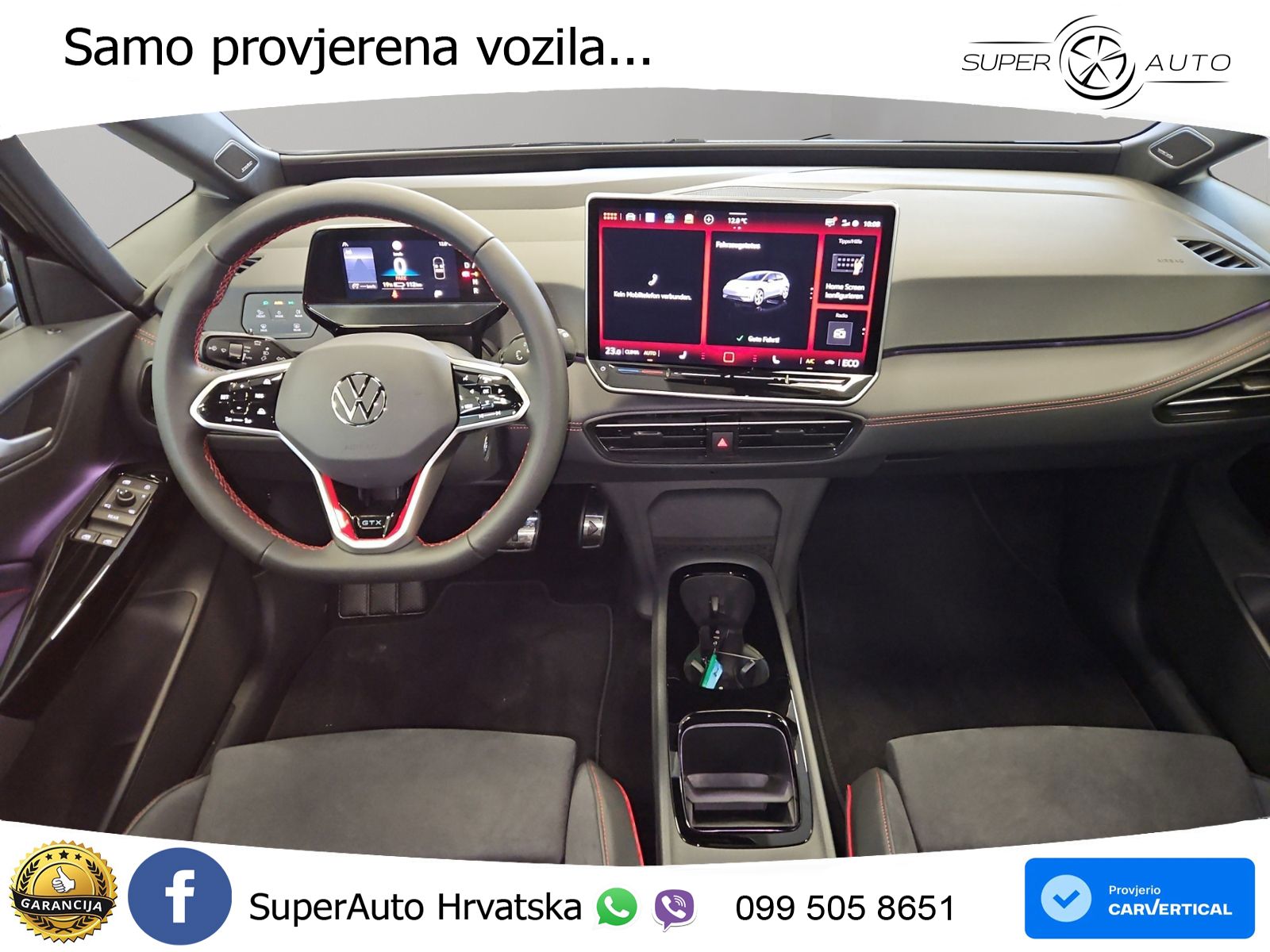 Volkswagen ID.3 GTX 84 kWh (286 KS) LED+GR SJED+ACC
