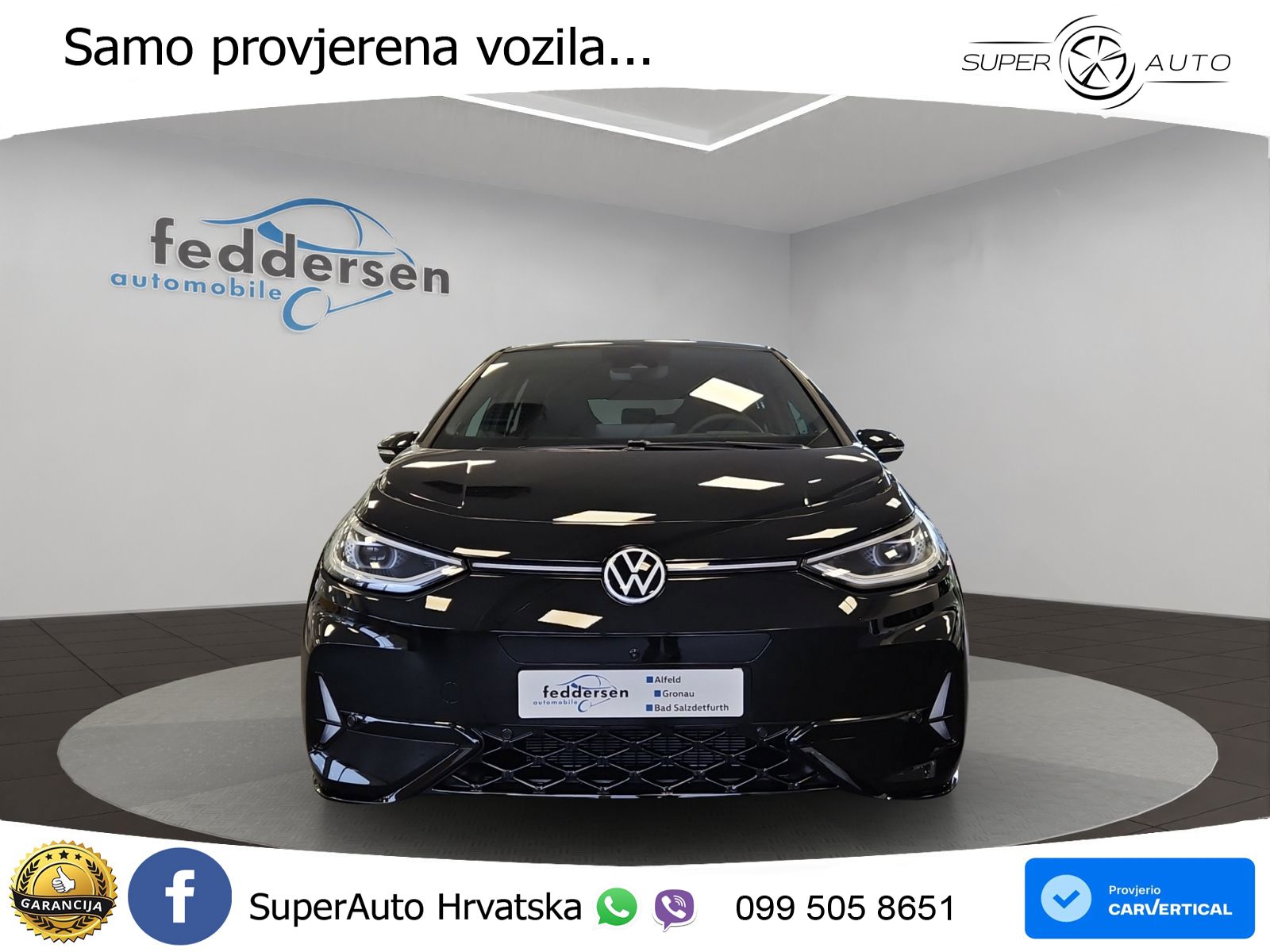 Volkswagen ID.3 GTX 84 kWh (286 KS) LED+GR SJED+ACC