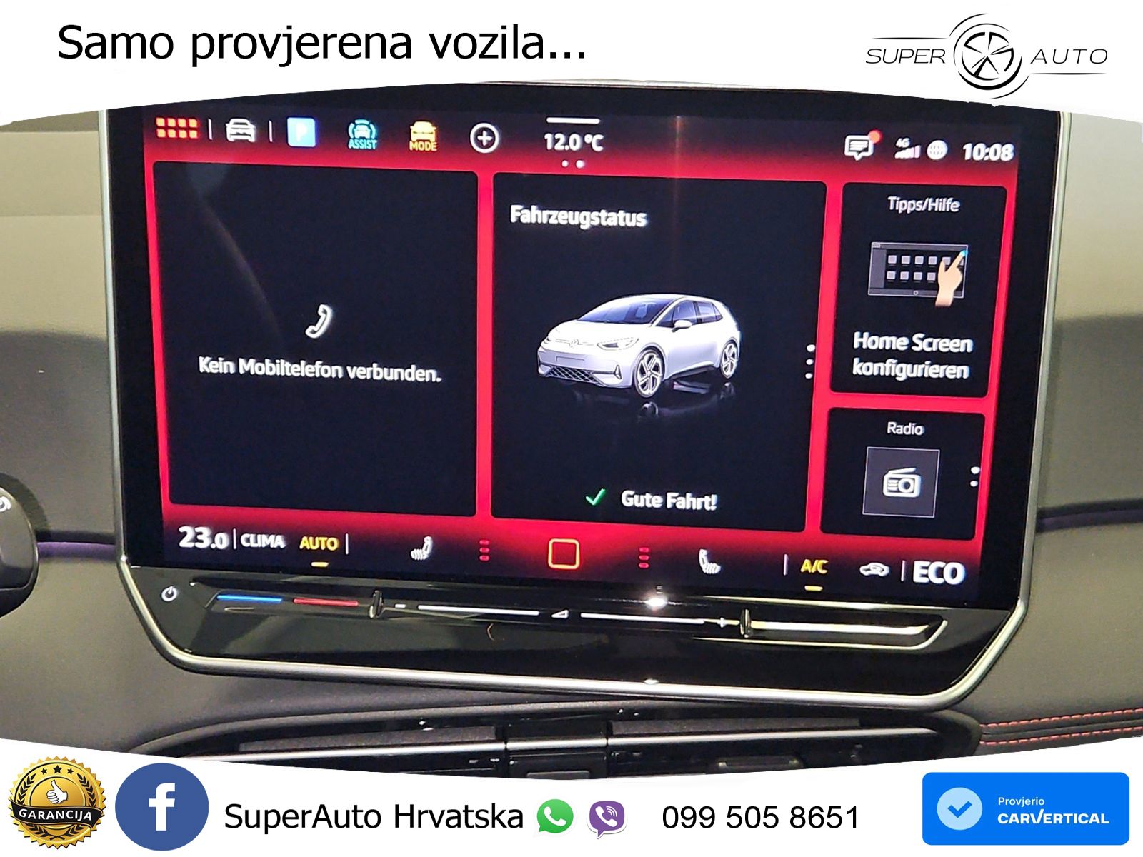 Volkswagen ID.3 GTX 84 kWh (286 KS) LED+GR SJED+ACC