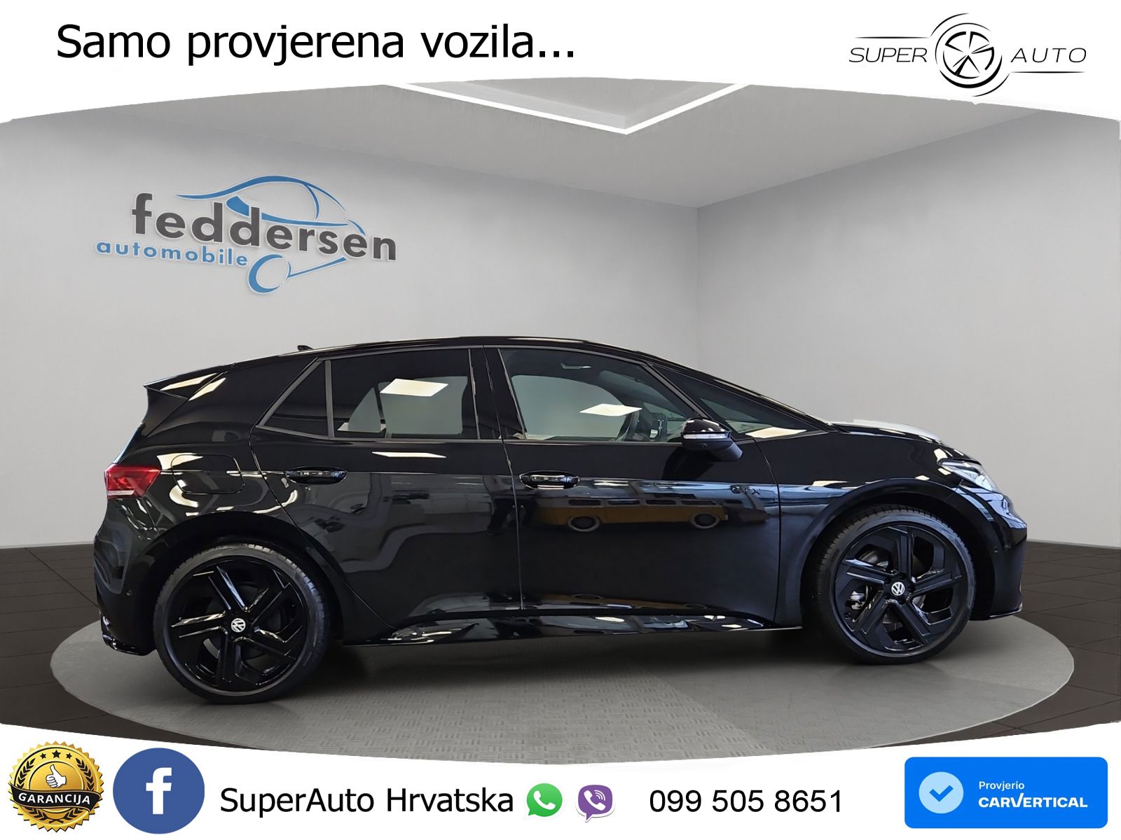Volkswagen ID.3 GTX 84 kWh (286 KS) LED+GR SJED+ACC