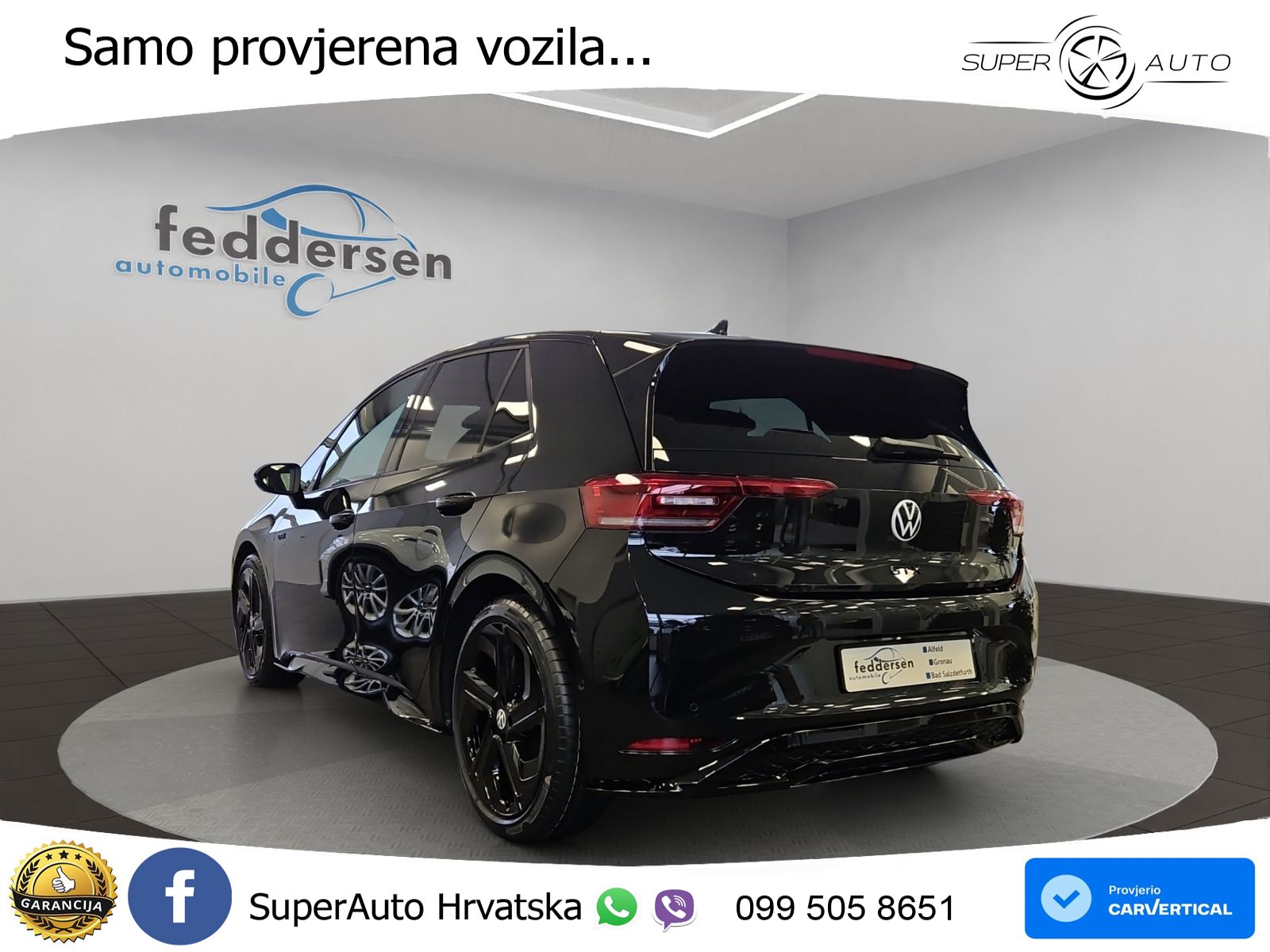Volkswagen ID.3 GTX 84 kWh (286 KS) LED+GR SJED+ACC