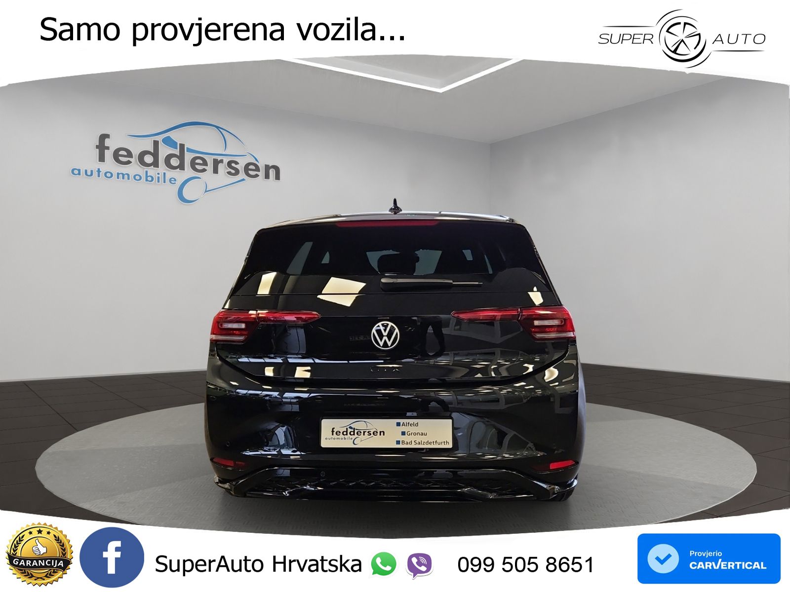 Volkswagen ID.3 GTX 84 kWh (286 KS) LED+GR SJED+ACC
