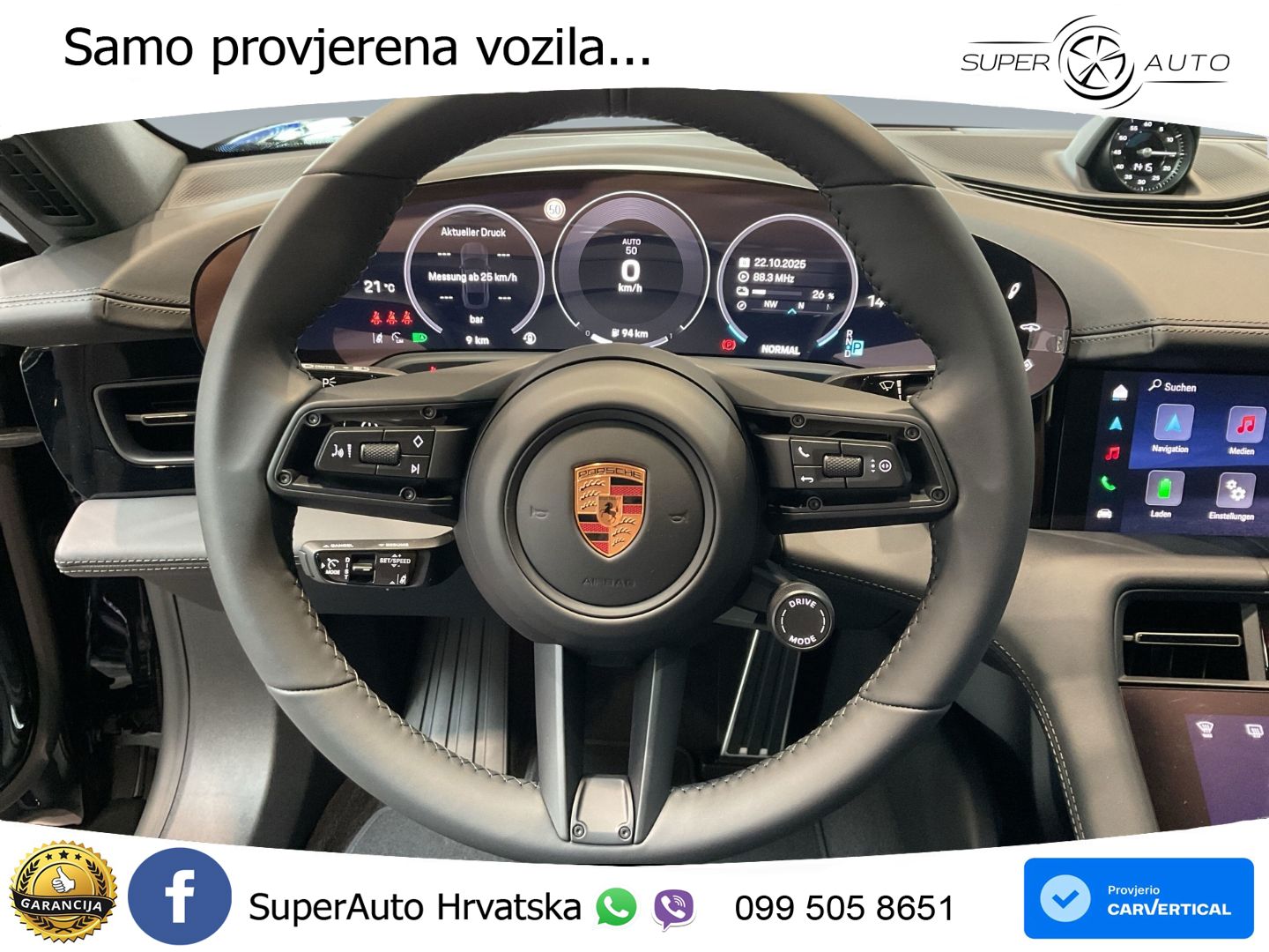 Porsche Taycan 4 105 kWh (435 KS)