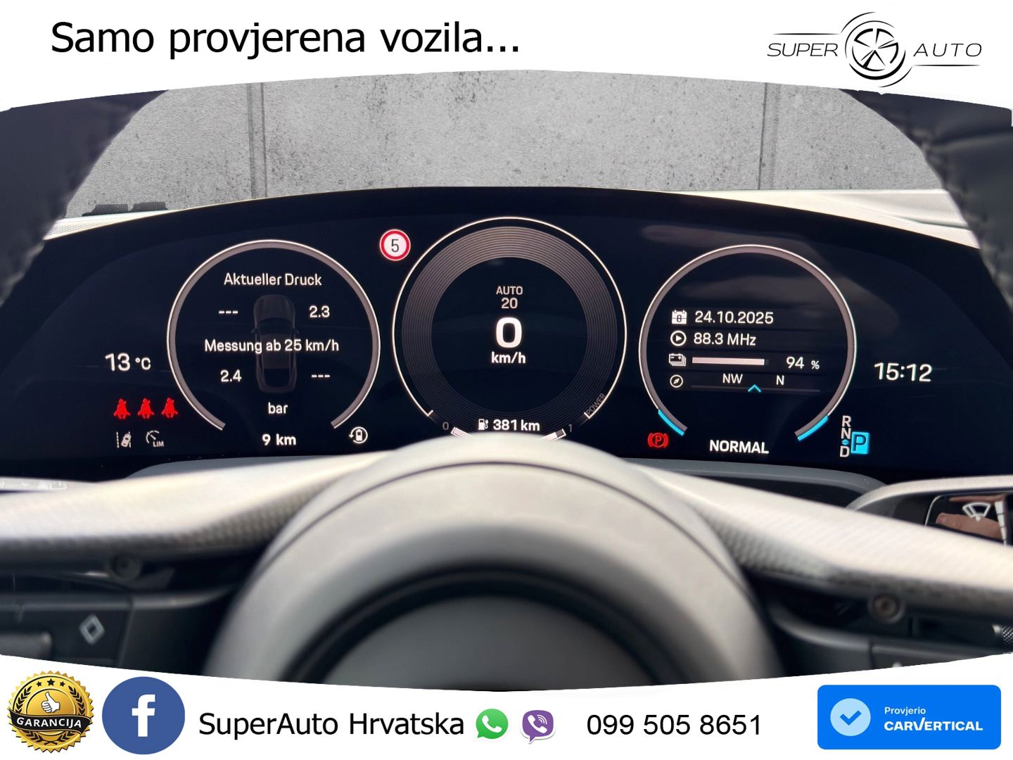 Porsche Taycan 105 kWh (435 KS)