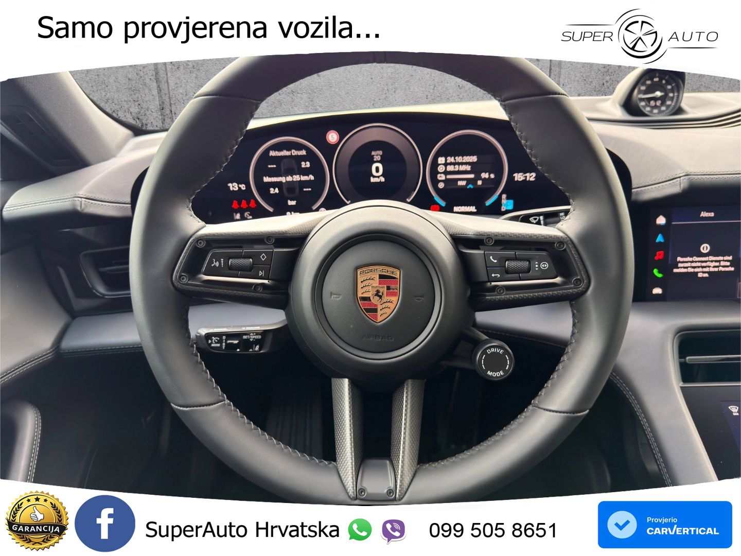 Porsche Taycan 105 kWh (435 KS)