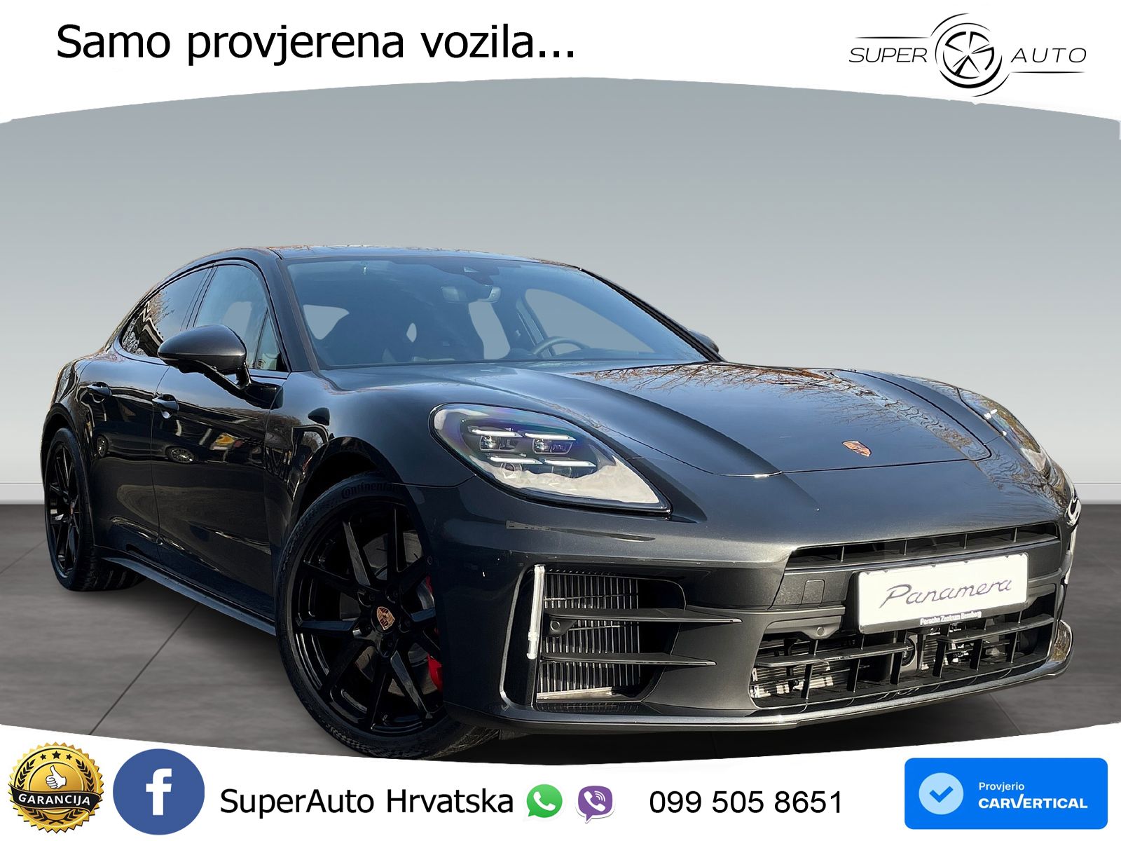 Porsche Panamera 4S 2.9 V6 (544 KS) E-Hybrid PDK LED+GR SJED+ACC